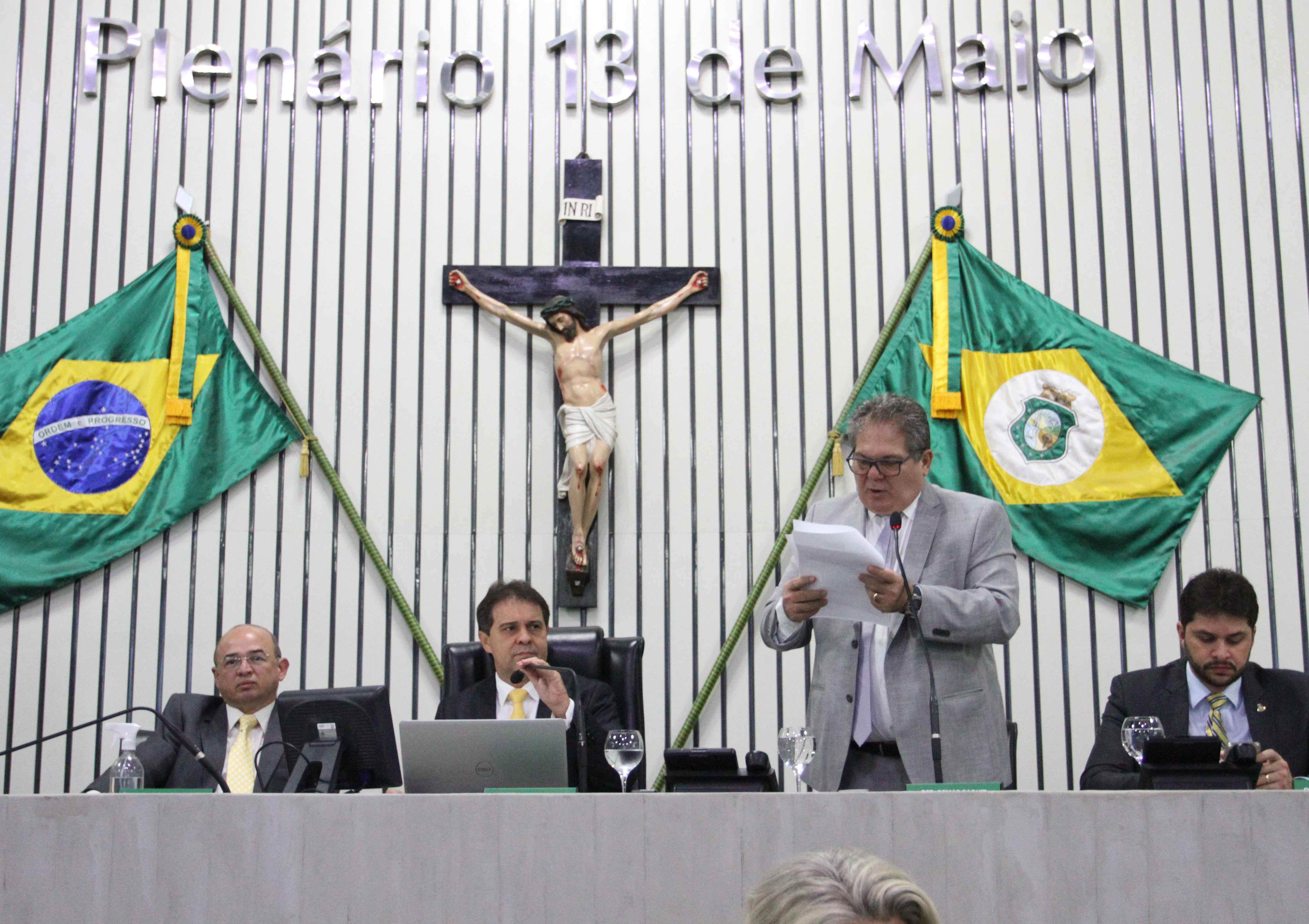 Abertura da primeira sessão ordinária da 31ª legislatura