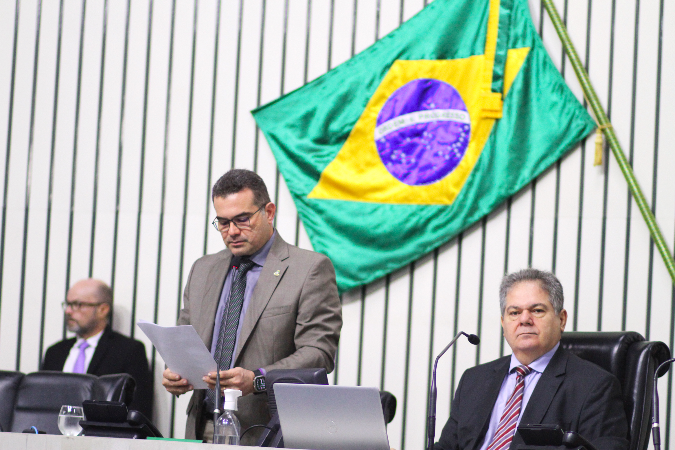 Abertura dos trabalhos da sessão legislativa desta quarta-feira