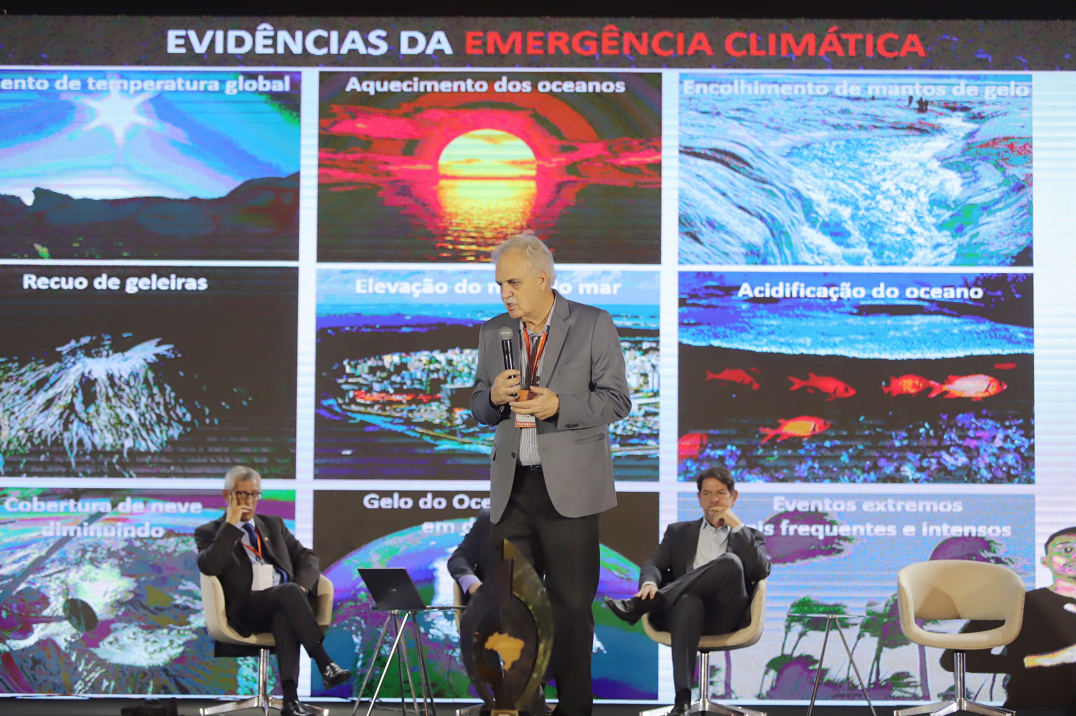 Pesquisador do Instituto Nacional de Pesquisas Espaciais (Inpe), Carlos Nobre, comentou efeitos das mudanças climáticas