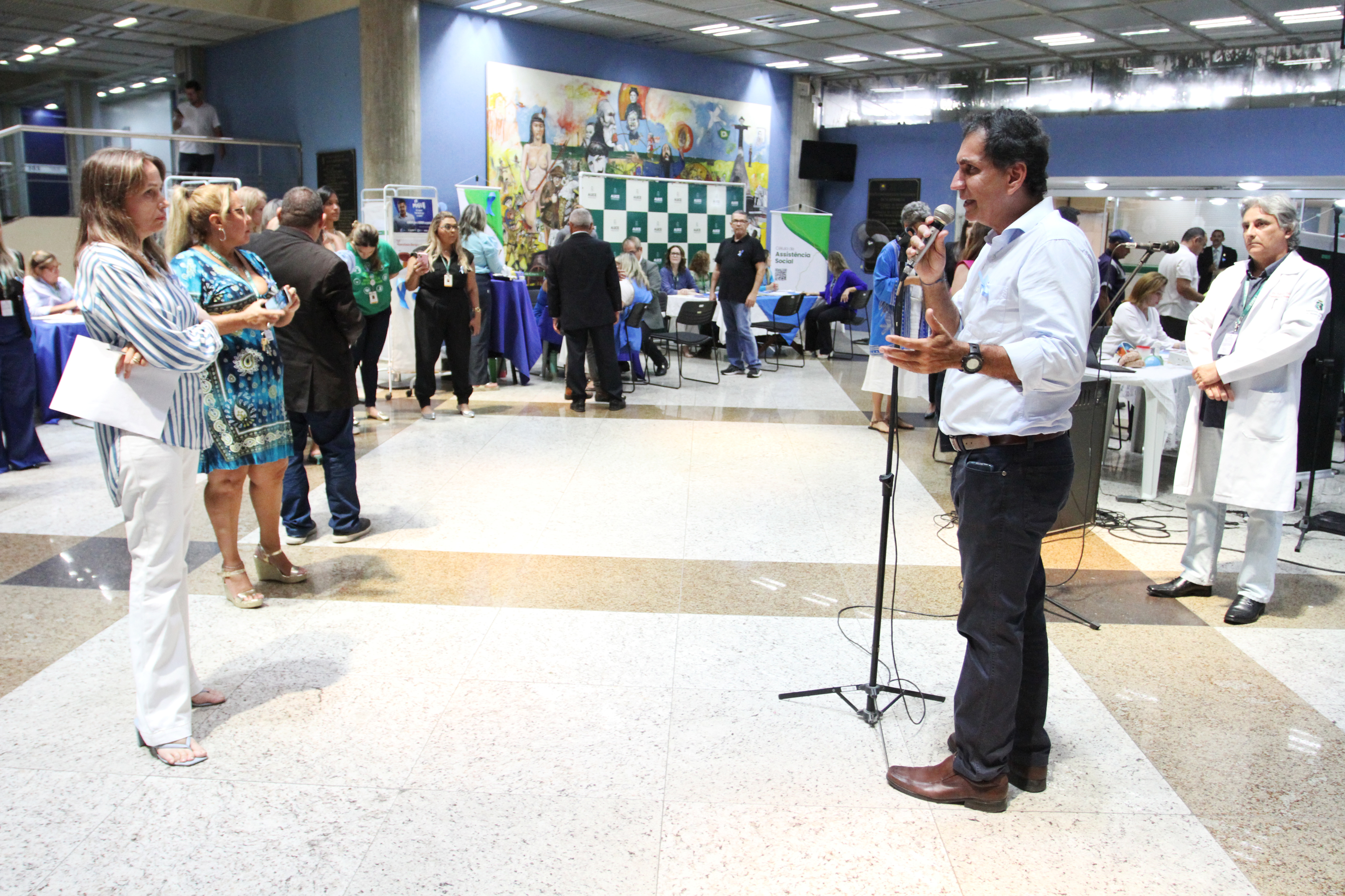 Abertura da campanha “Homem que é homem se previne”