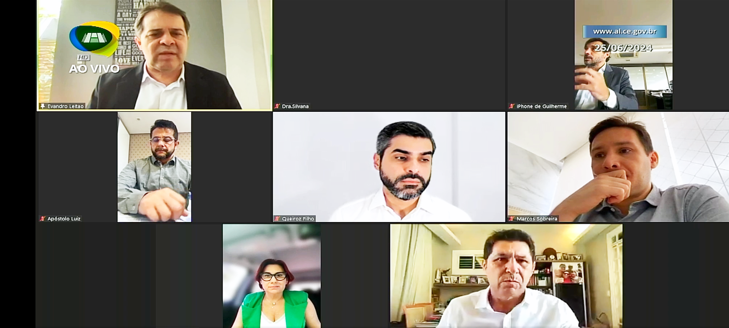 Votação de matérias durante sessão legislativav remota desta terça-feira