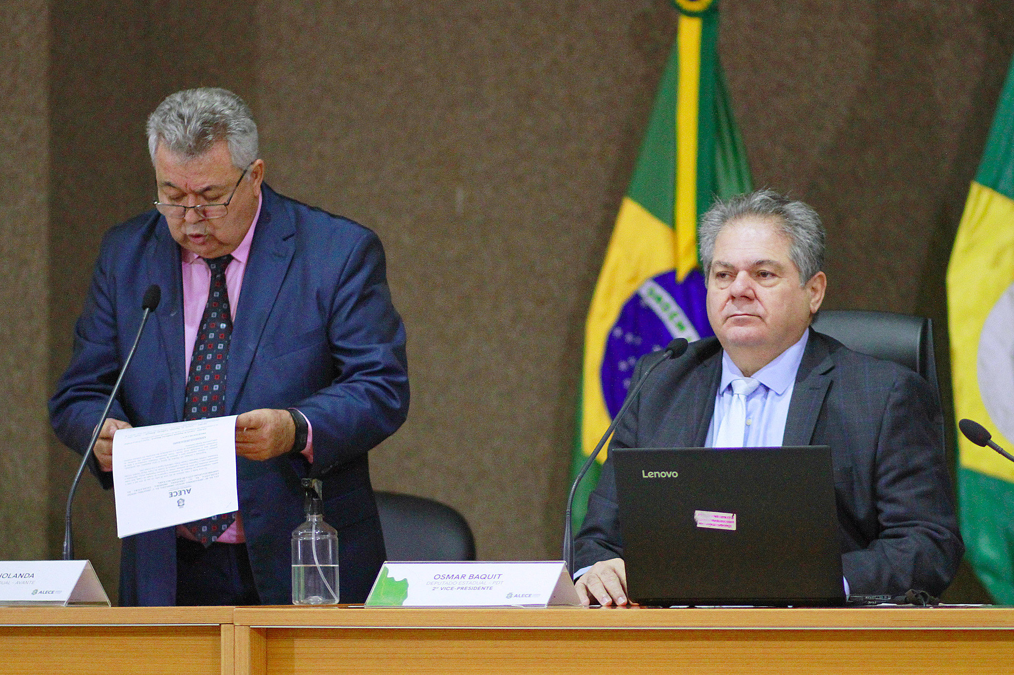 Abertura dos trabalhos da sessão legislativa desta terça-feira