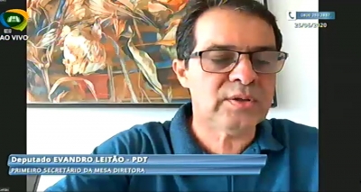 Abertura da 29ª sessão extraordinária do sistema de deliberação remota 