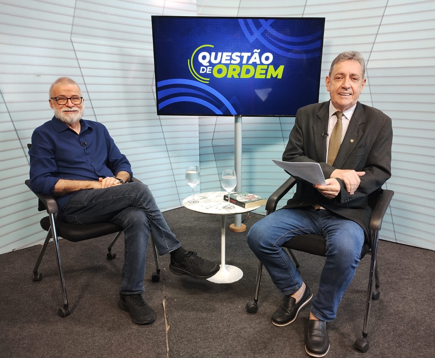 Lira Neto e Renato Abreu