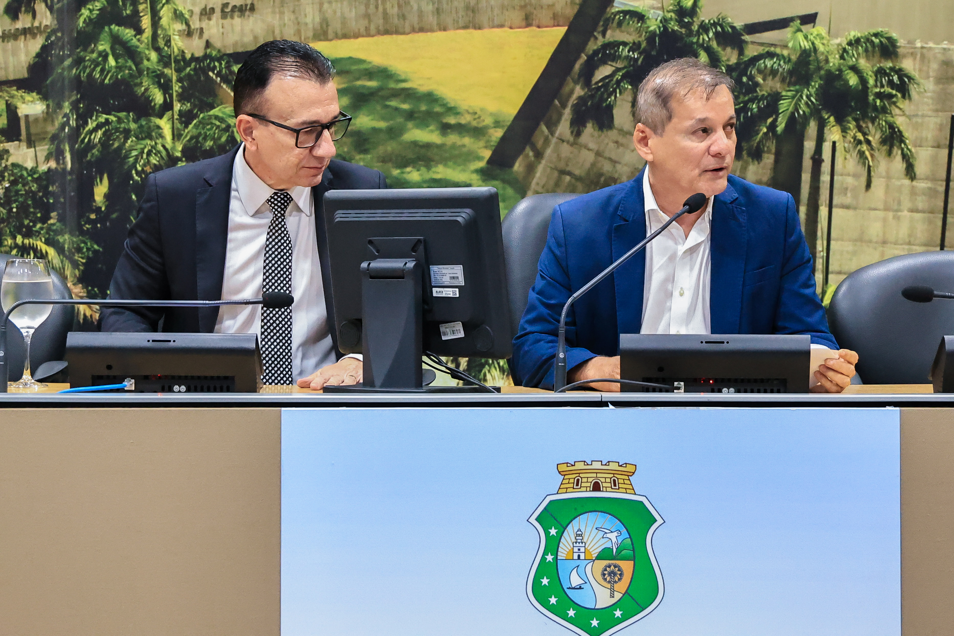 Deputados Firmo Camurça (PSD) e David Durand (Republicanos)