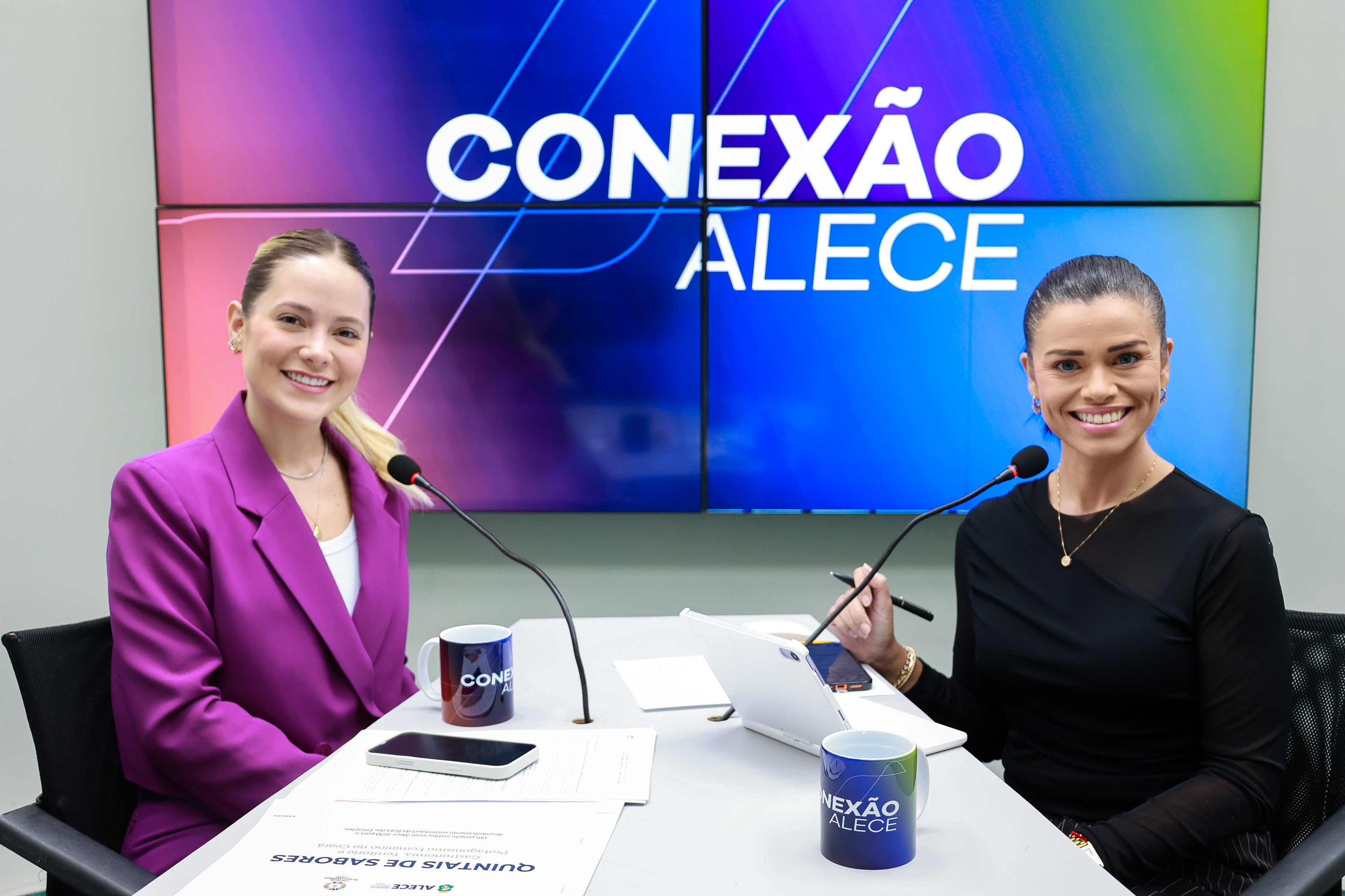 Conexão Alece debate ações sociais e protagonismo feminino com Tainah Marinho Aldigueri