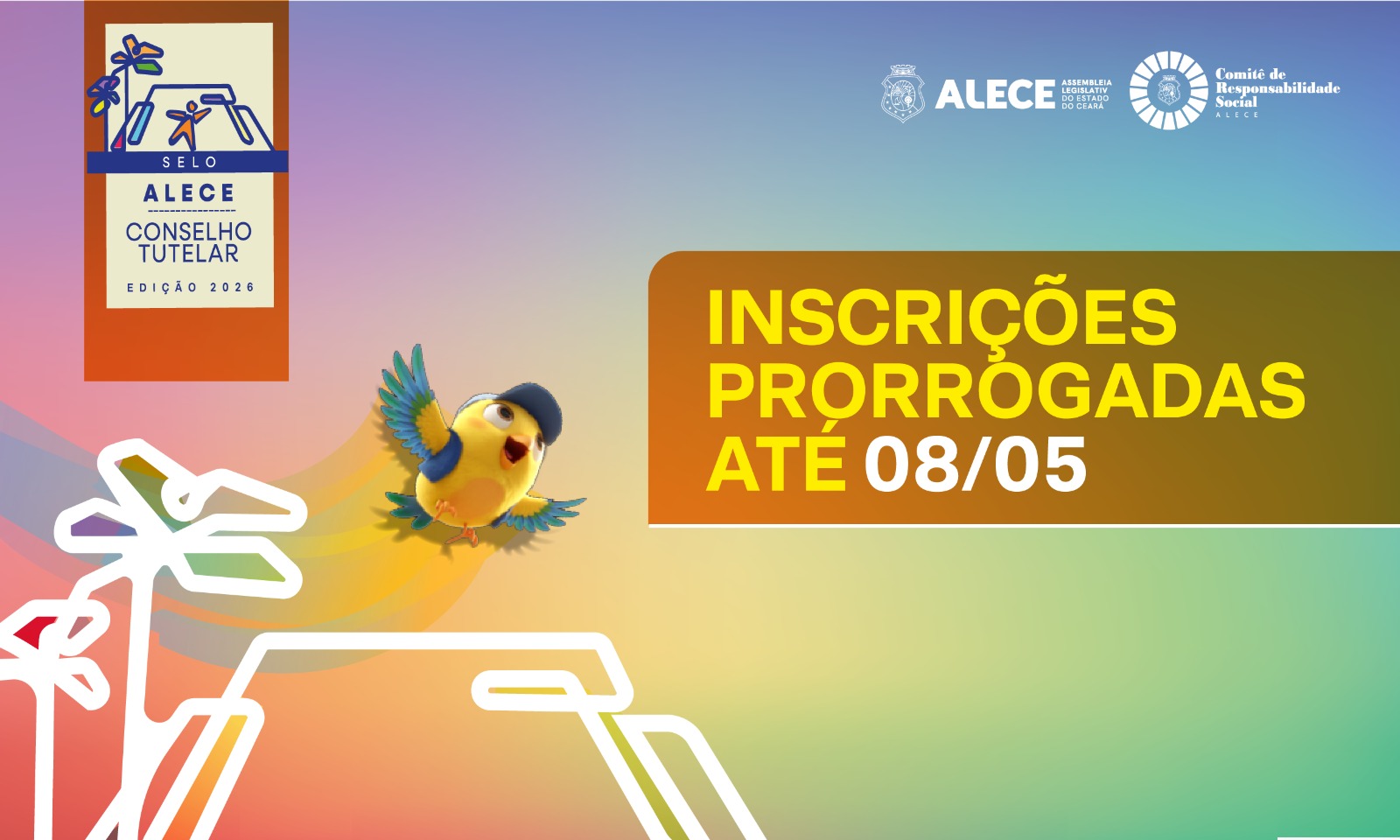 Prazo para adesão ao Selo Alece Conselho Tutelar é prorrogado até 8 de maio