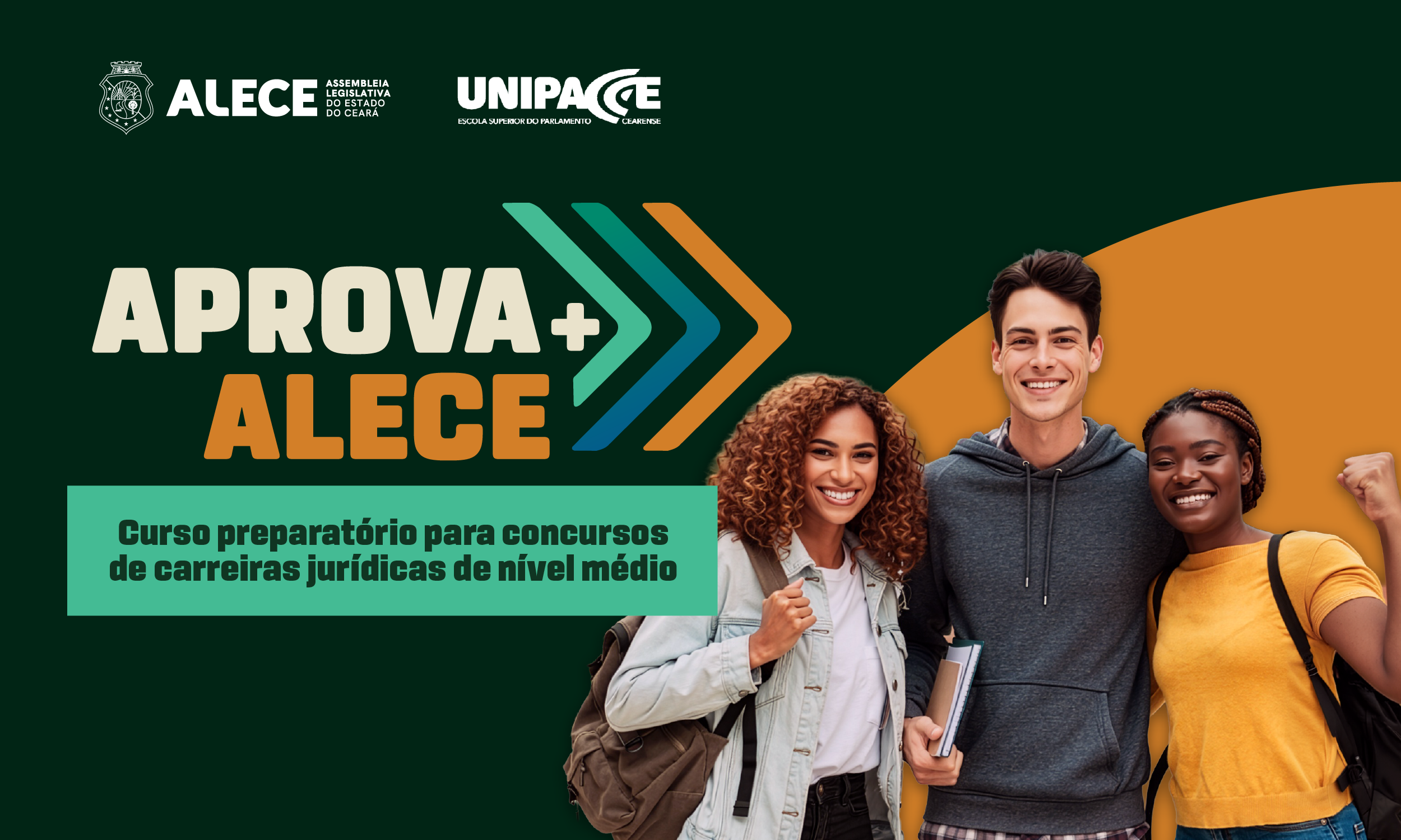 Alece abre mais 200 vagas para curso gratuito preparatório para concursos