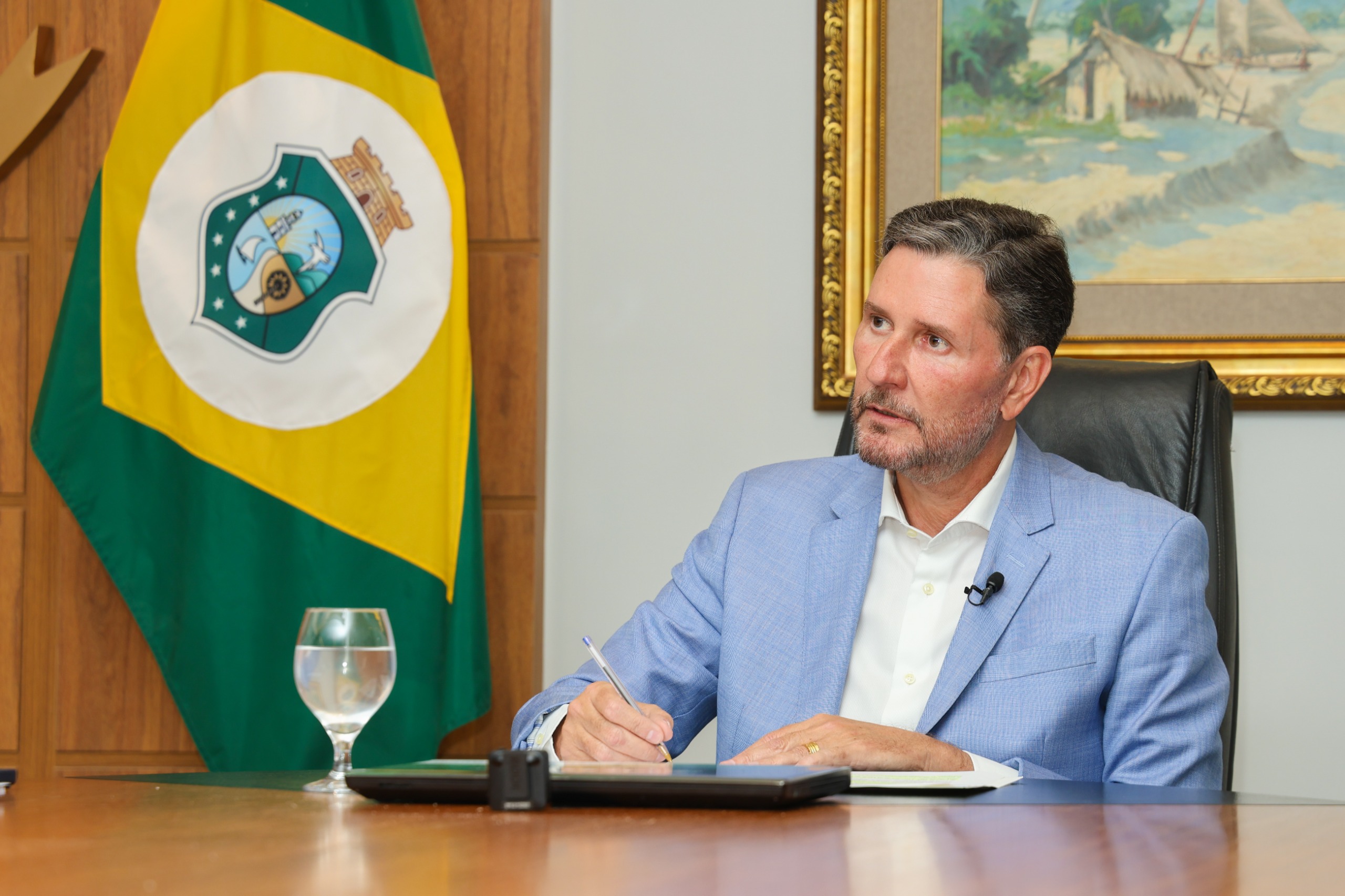 Presidente Romeu Aldigueri anuncia edital  do concurso da Alece e início das inscrições