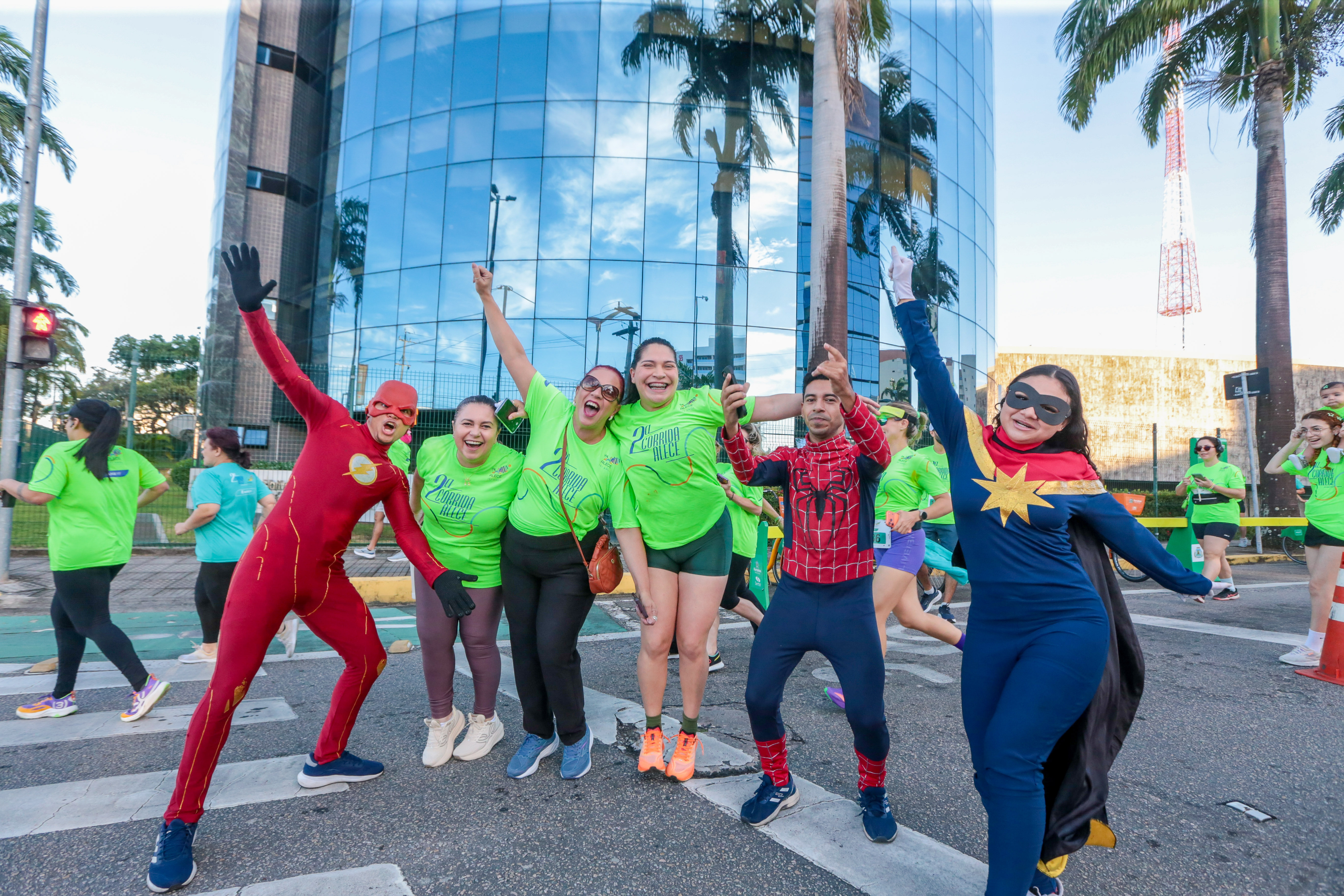 Música, lazer e confraternização marcam manhã dos servidores na segunda Corrida Alece
