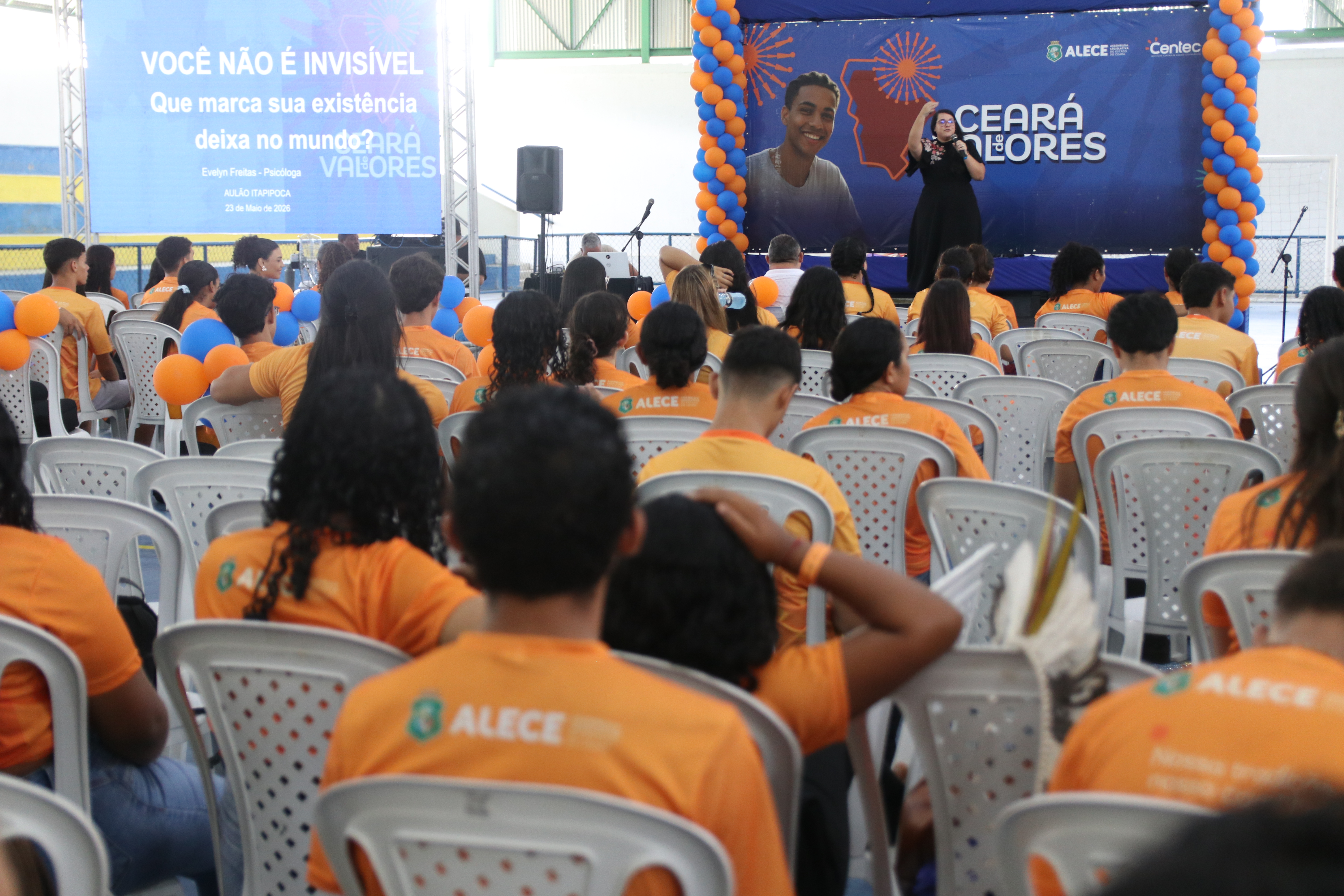 Jovens participam do Ceará de Valores em Itapipoca, neste final de semana.