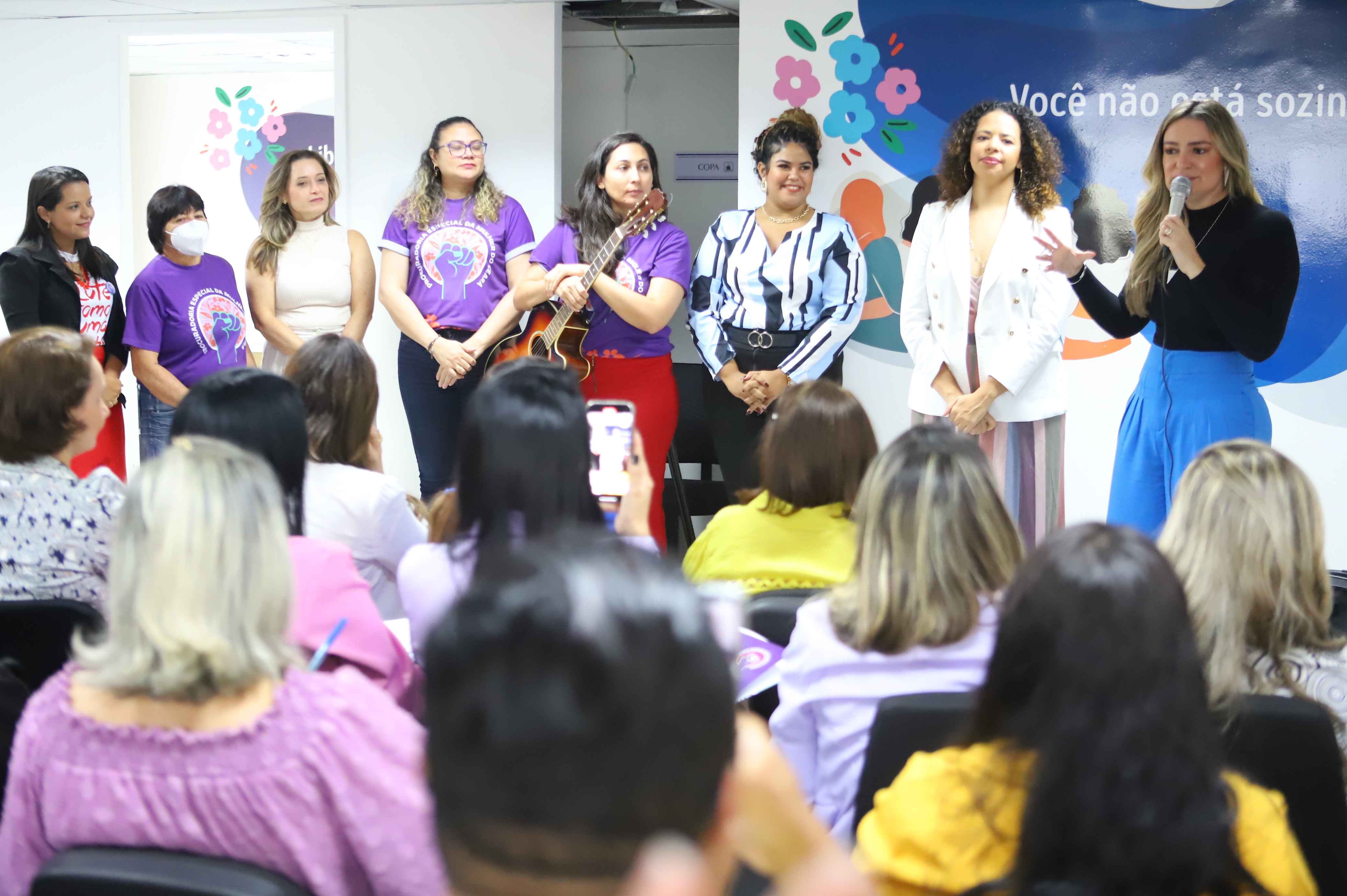 Capacitação e apresentação da Procuradoria Especial da Mulher - Edifício-sede da PEM