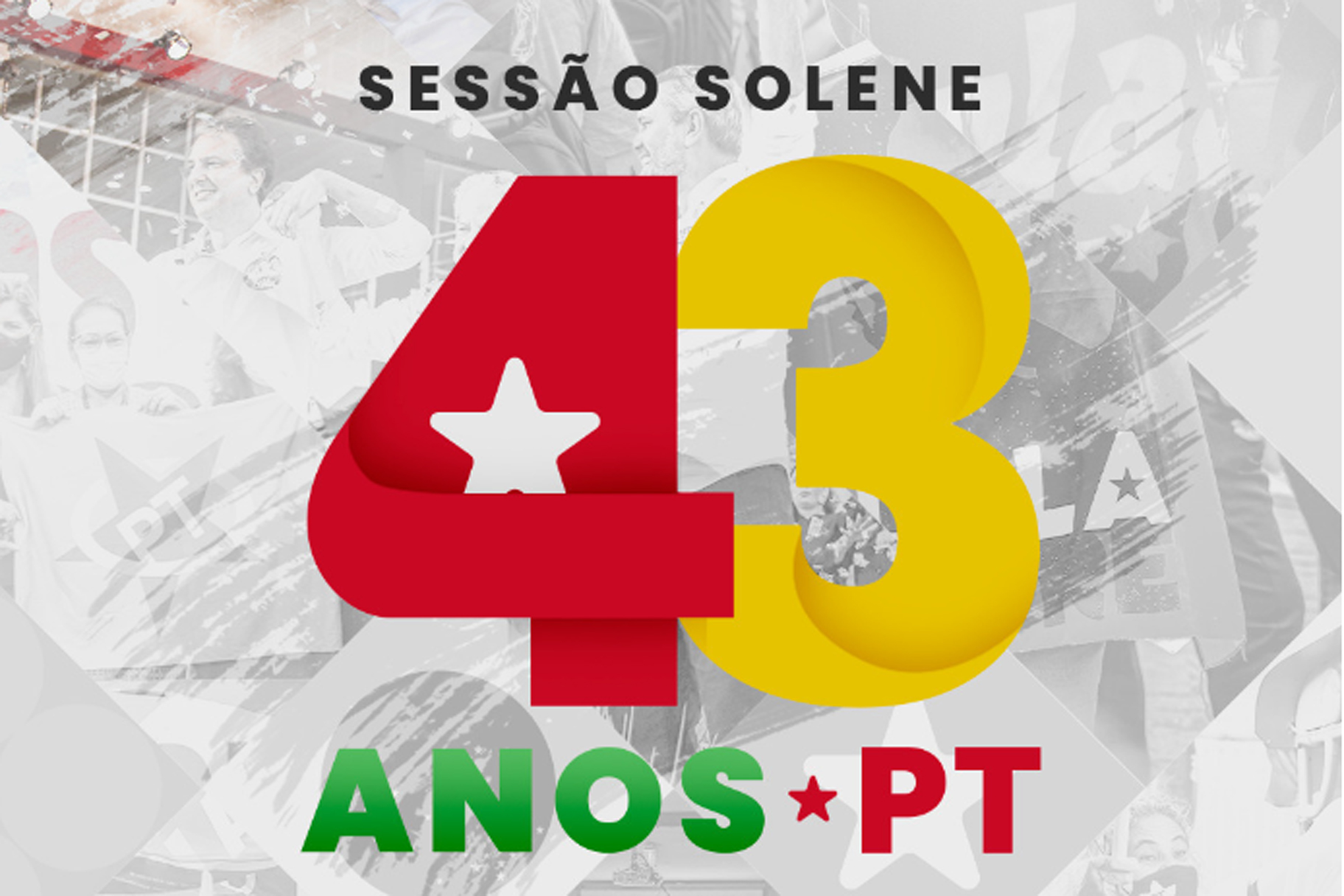 Assembleia Legislativa comemora 43 anos do Partido dos Trabalhadores