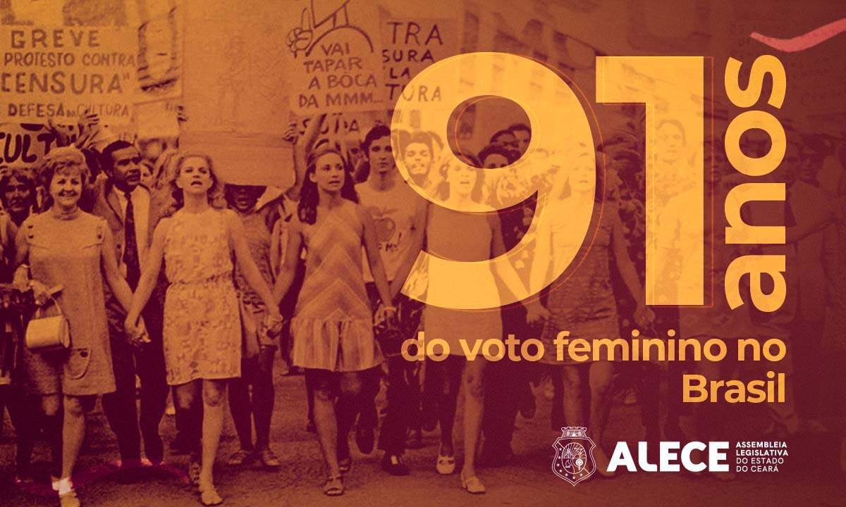 Assembleia celebra os 91 anos do voto feminino no Brasil