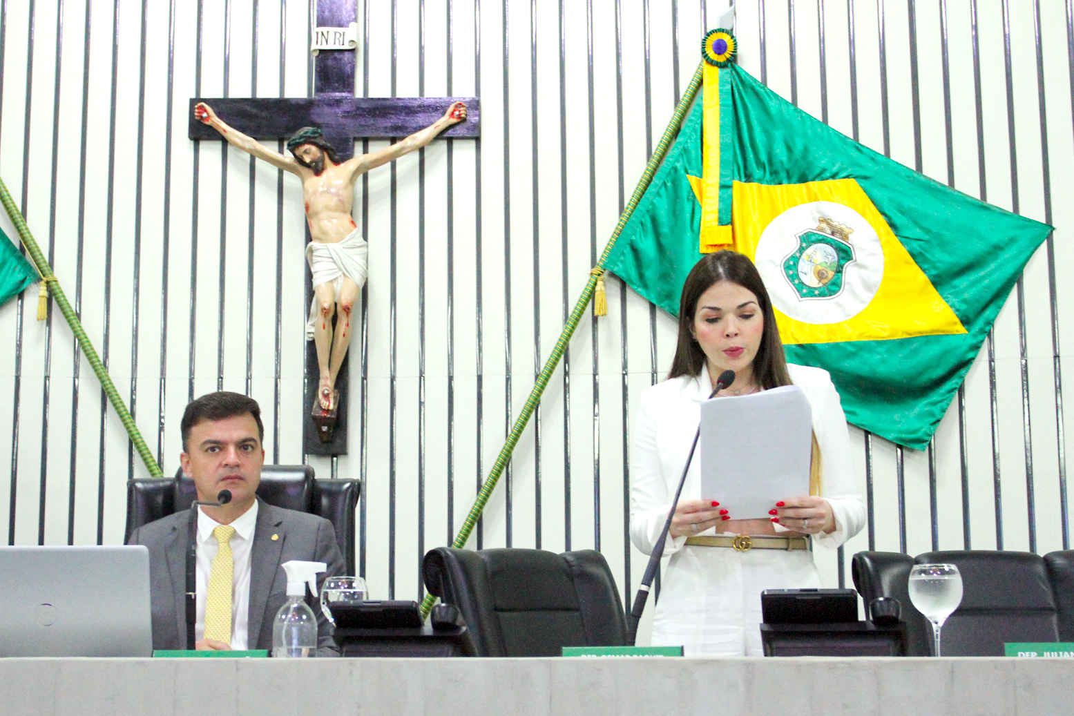 Abertura dos trabalhos da oitava sessão ordinária
