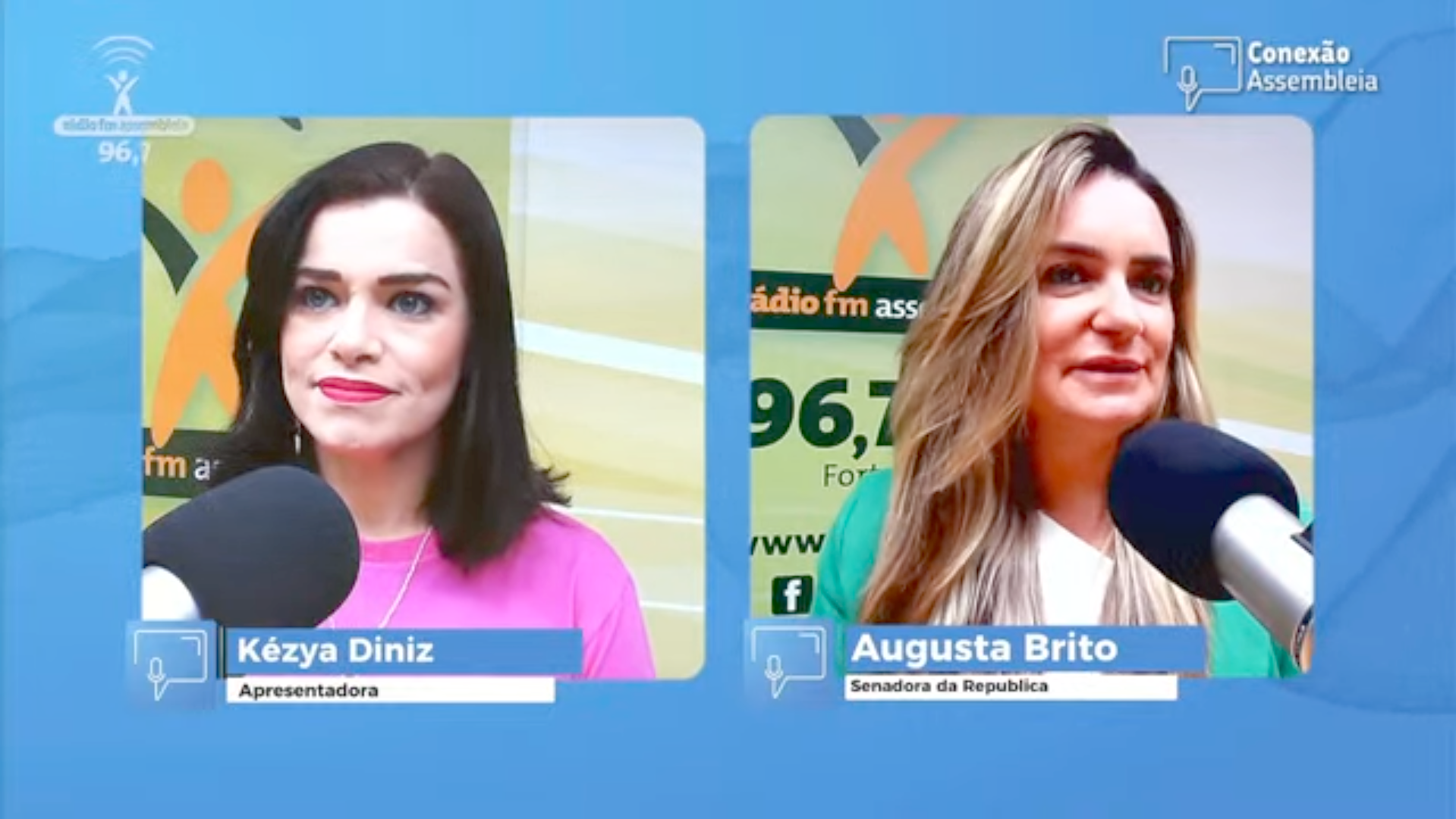 Entrevista da senadora Augusta Brito (PT/CE) ao programa Conexão Assembleia,