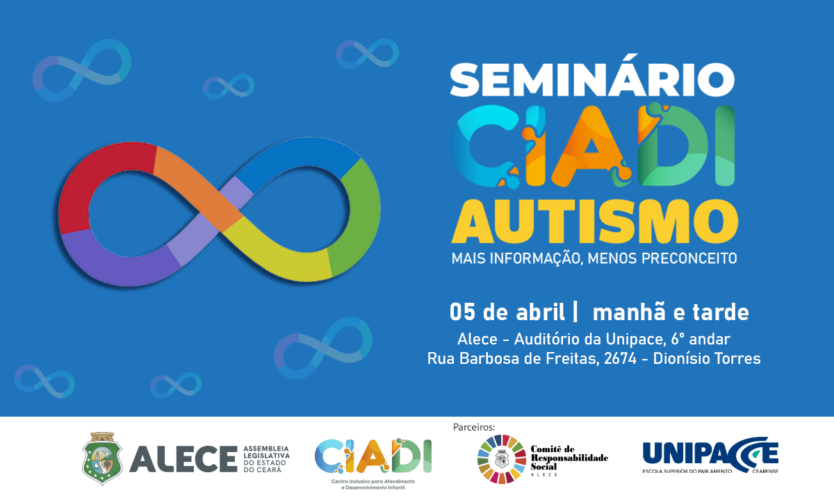 Alece realiza seminário em alusão ao Dia Mundial de Conscientização do Autismo