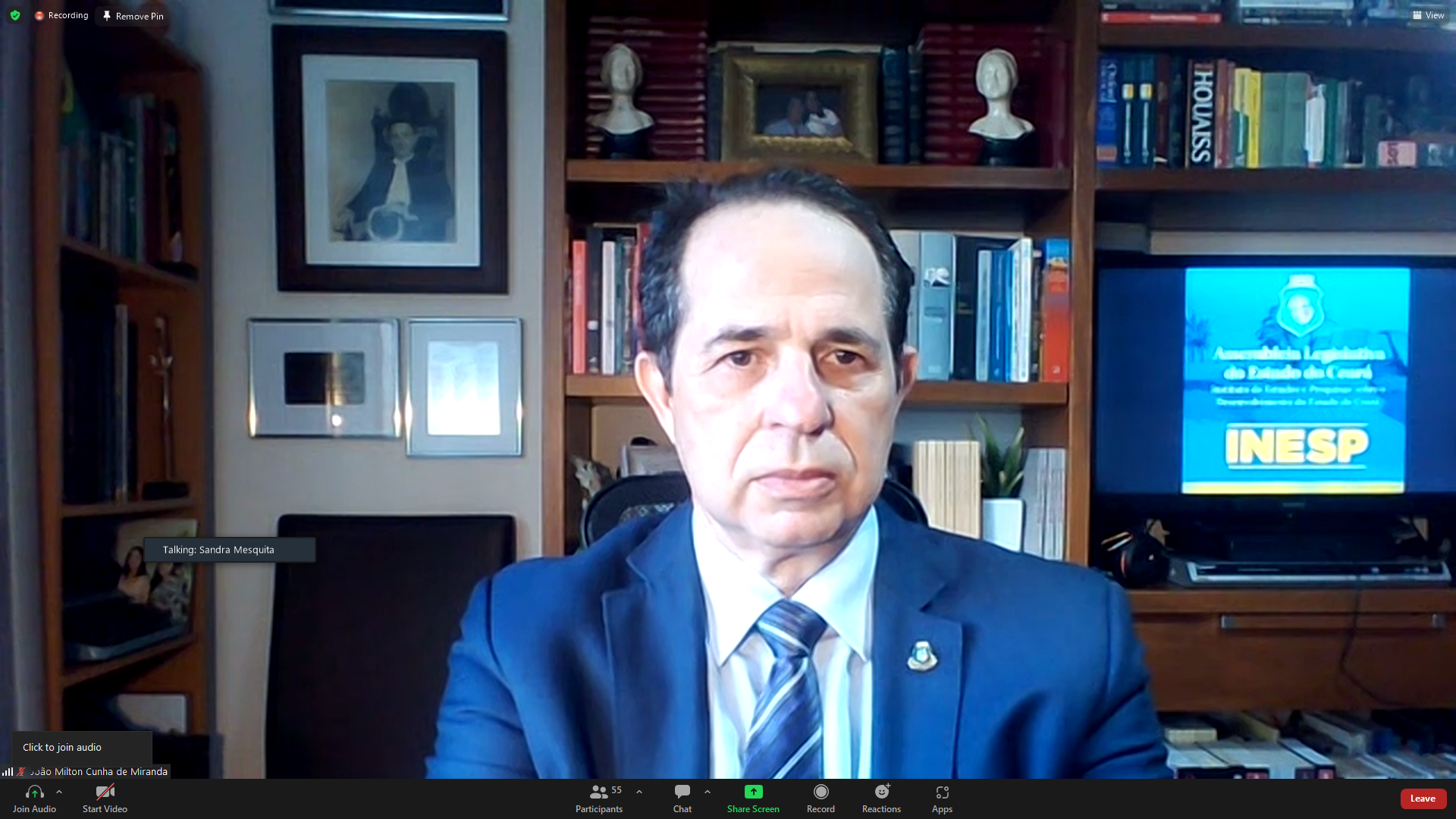 Alunos de escolas cearenses aprovados no IME são reconhecidos em solenidade