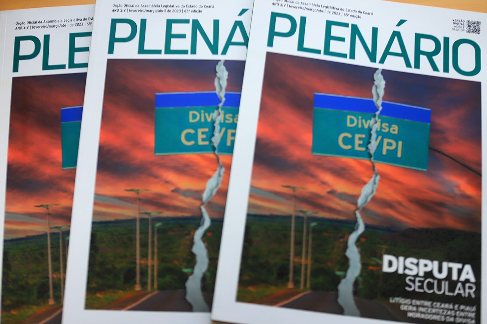 Litígio territorial entre CE e PI é um dos destaques da nova edição da revista Plenário