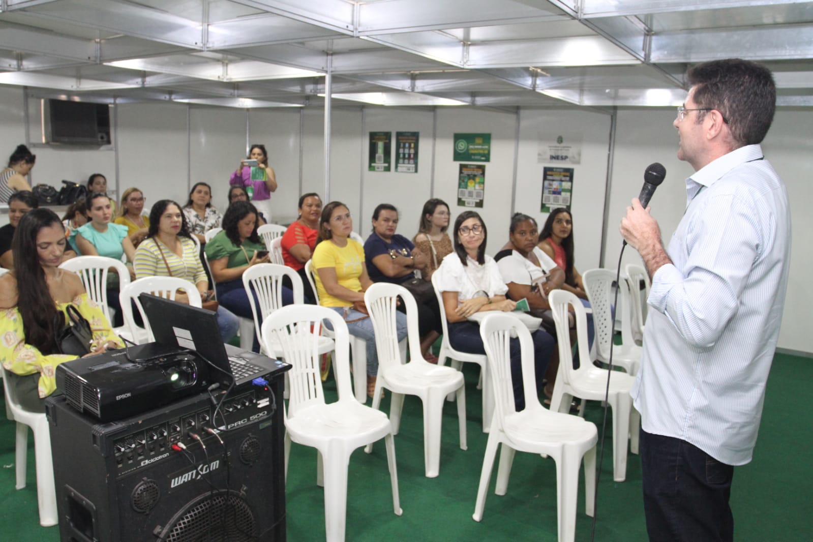 Ações de saúde movimentam a tarde desta terça na Assembleia Itinerante em Icapuí