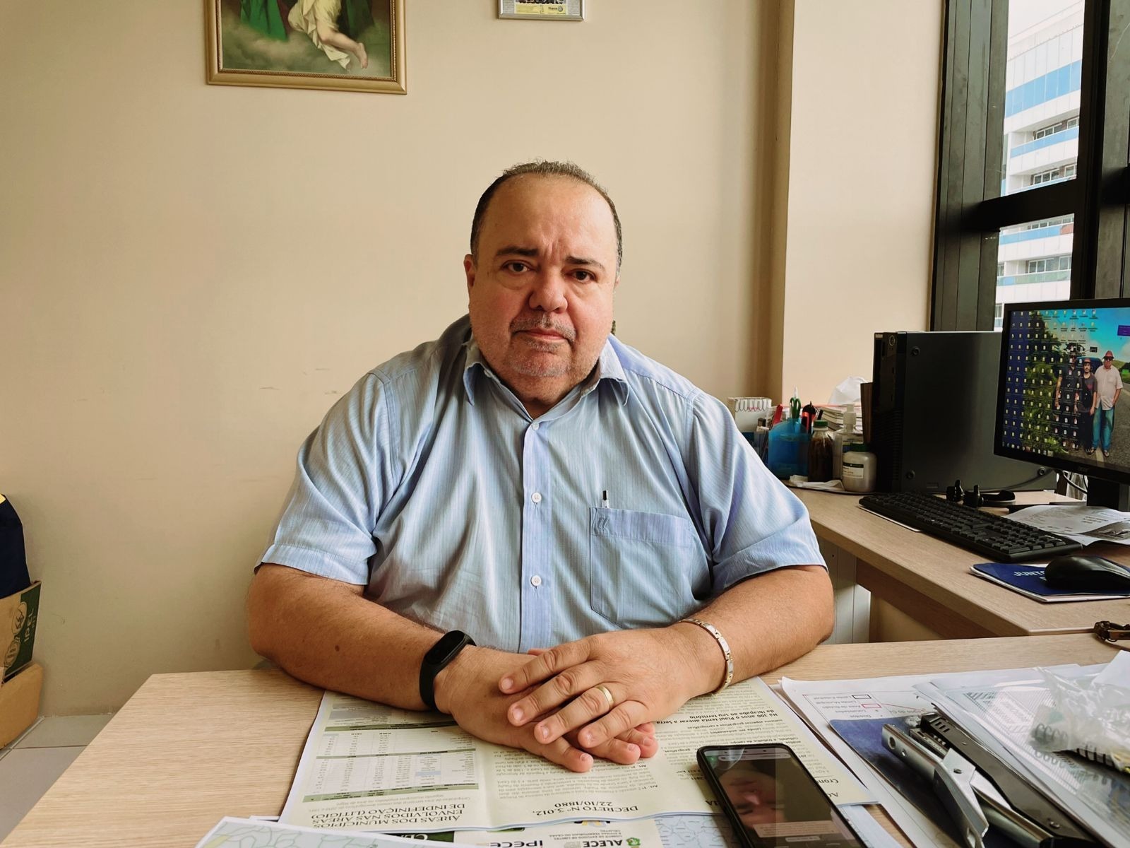 Luís Carlos Mourão preside o Celditec - Foto: Núcleo de Comunicação Interna da Alece