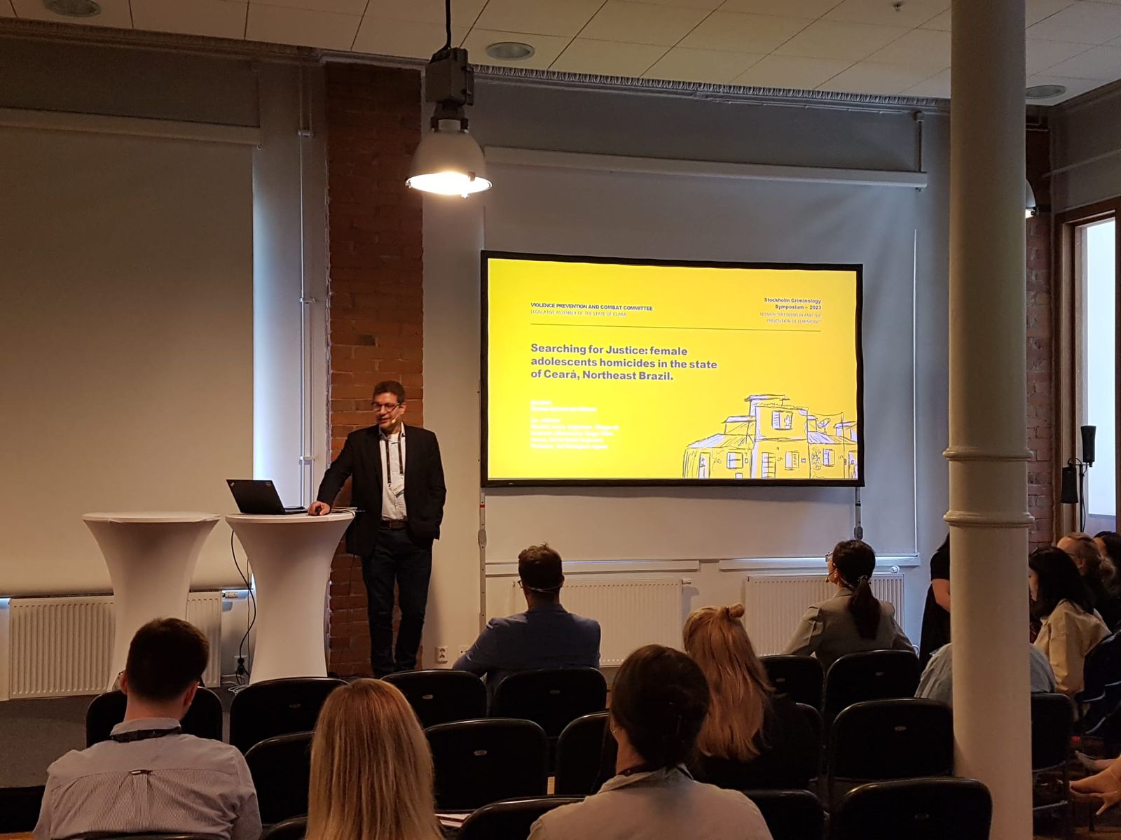 Atuação do Comitê de Prevenção à Violência é apresentada em evento na Suécia