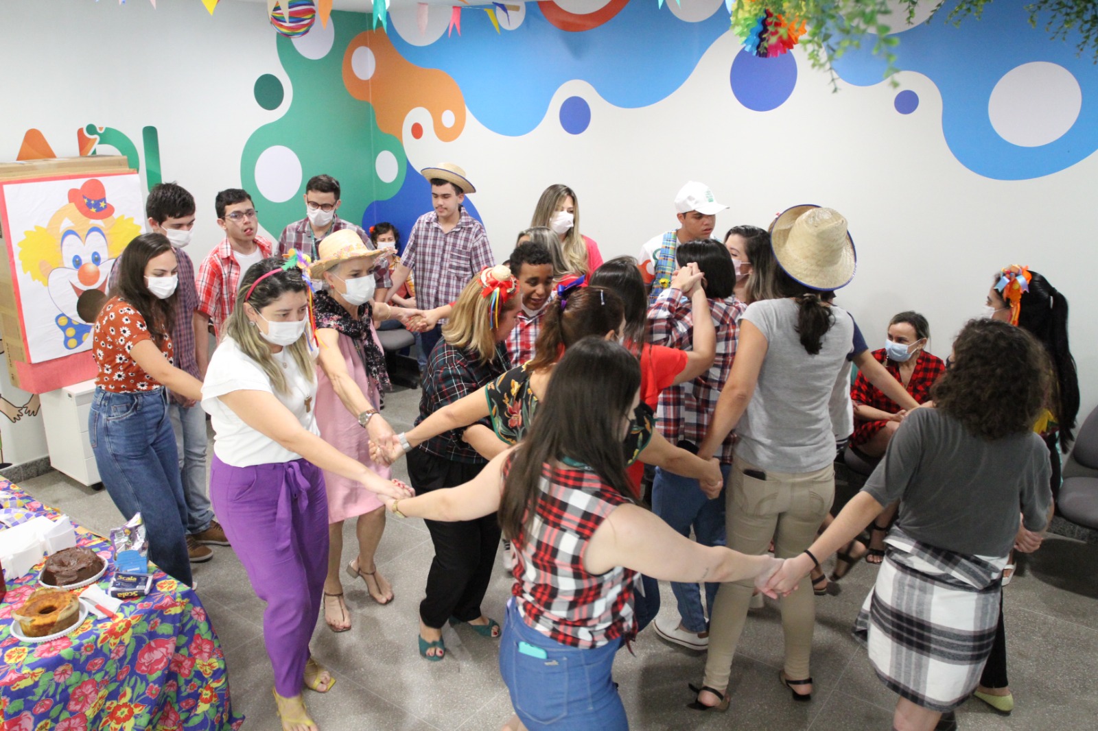 Ciadi encerra atividades do 1º semestre com festa junina