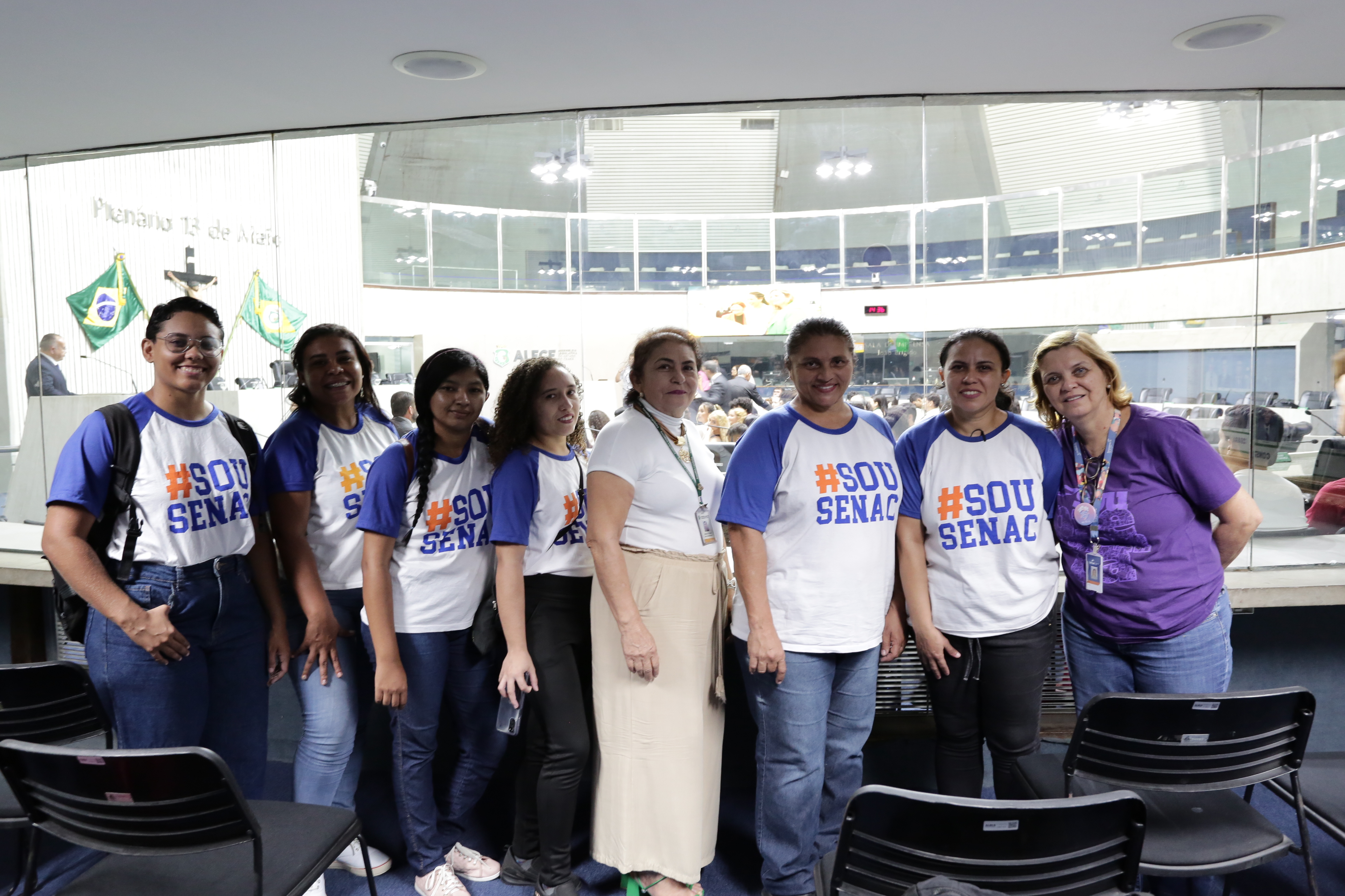 Projeto O Parlamento e sua História recebe alunos do Senac