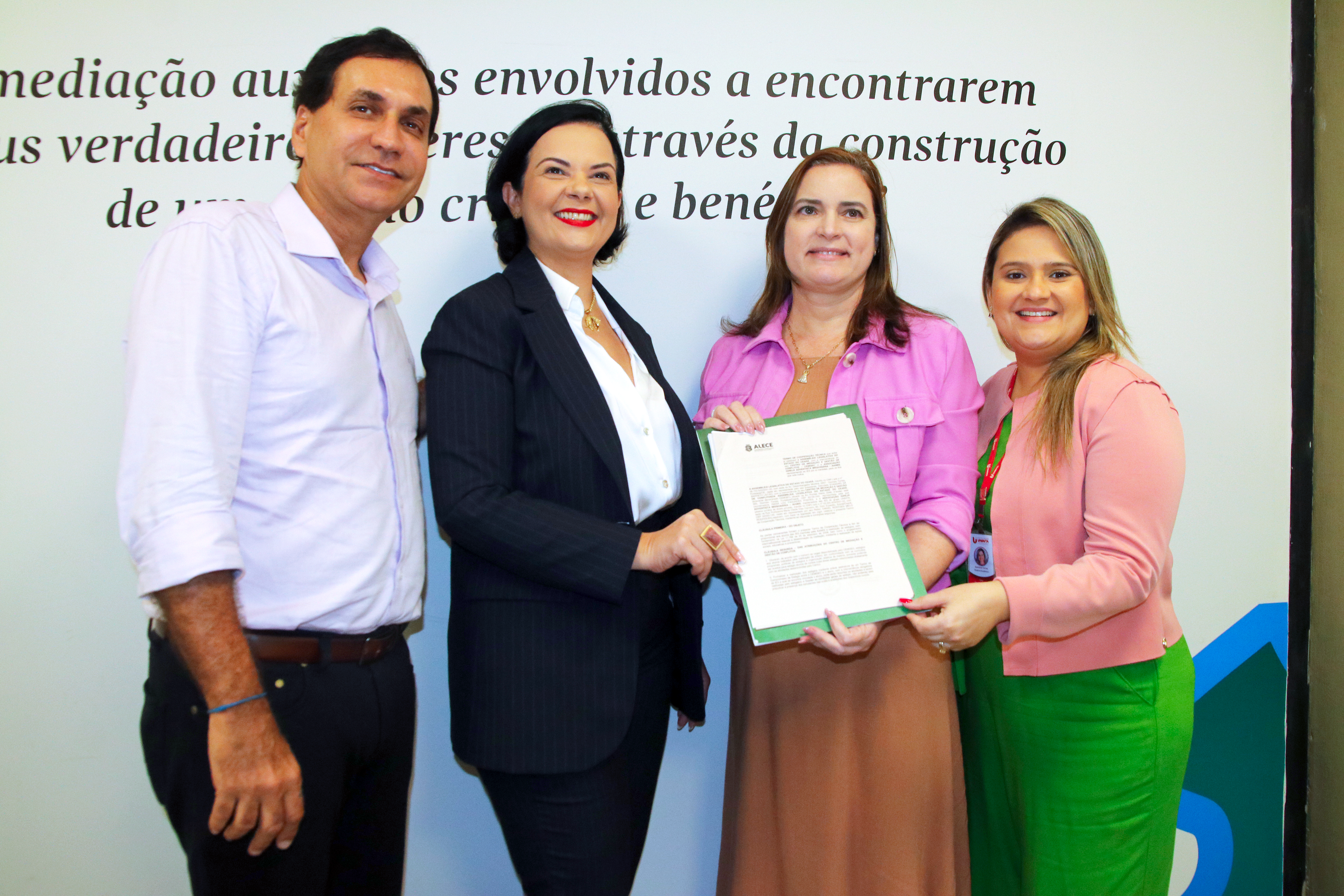 Luiz Edson, Ismênia Pontes, Cristiane Leitão e Germana Albuquerque Torres