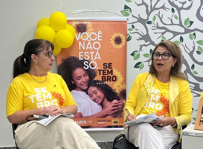 Mulheres no Parlamento destaca ações da Assembleia no Setembro Amarelo