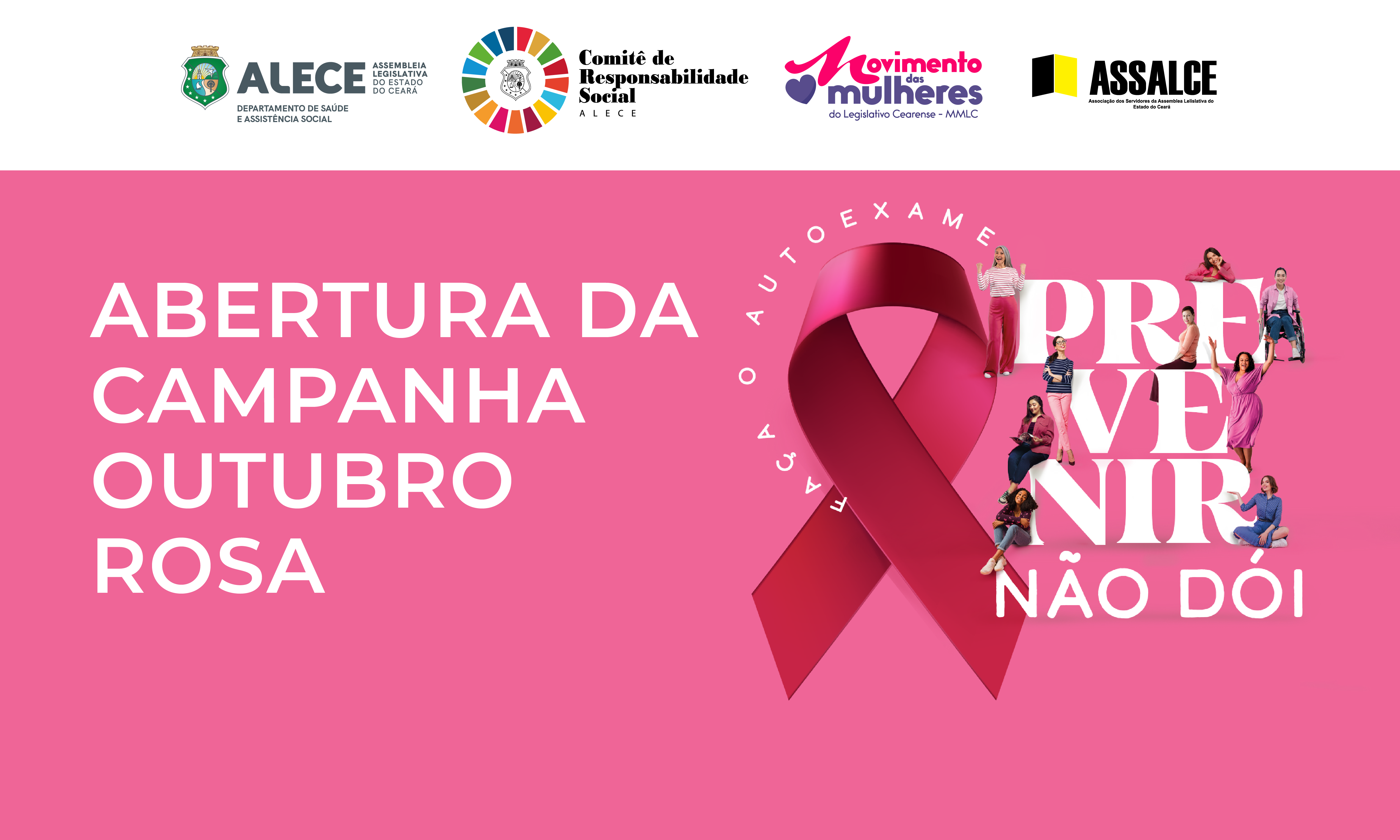 MMLC realiza abertura da campanha Outubro Rosa nesta terça-feira