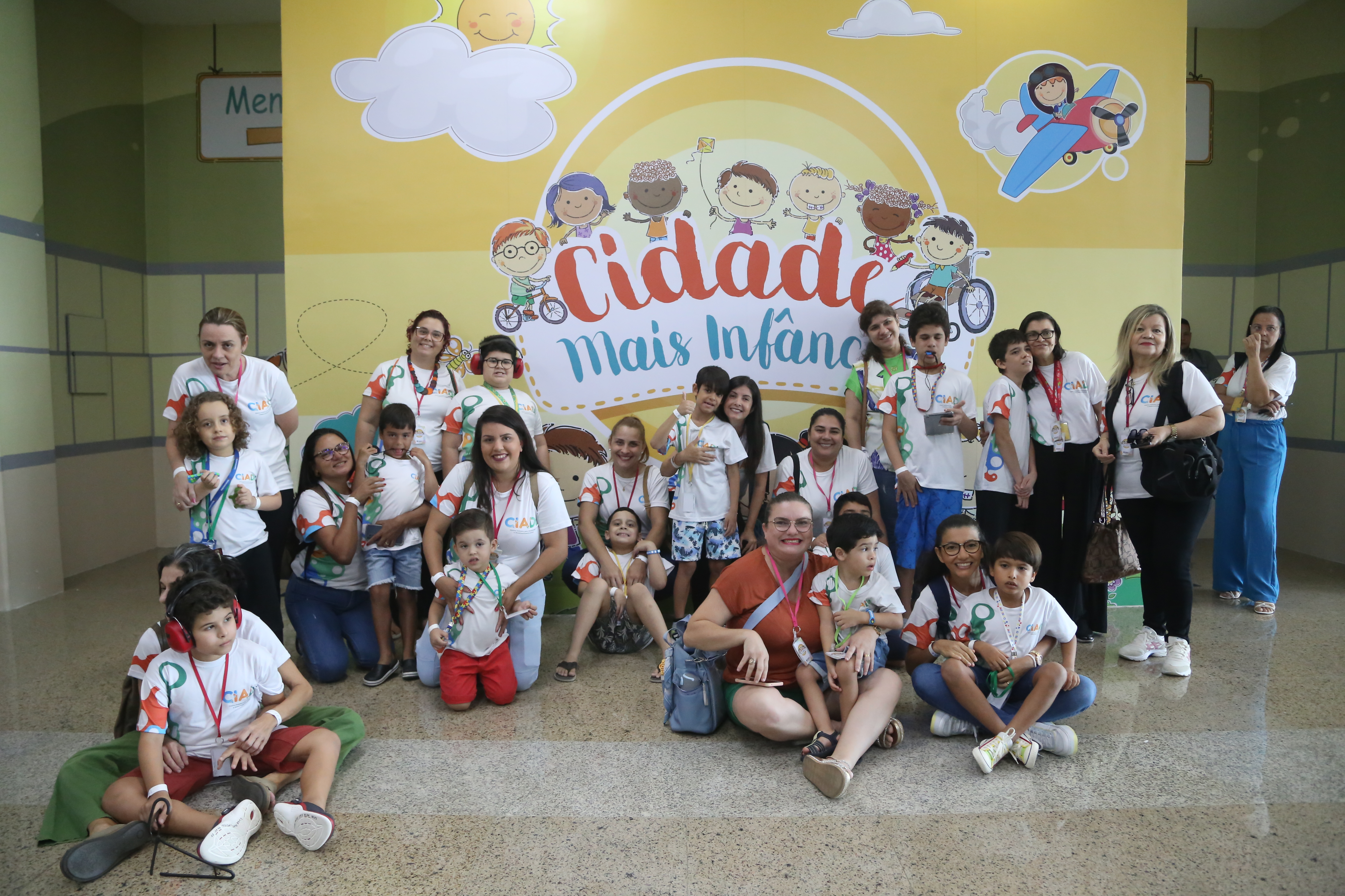 Ciadi promove atividade no Cidade Mais Infância em alusão ao Dia das Crianças