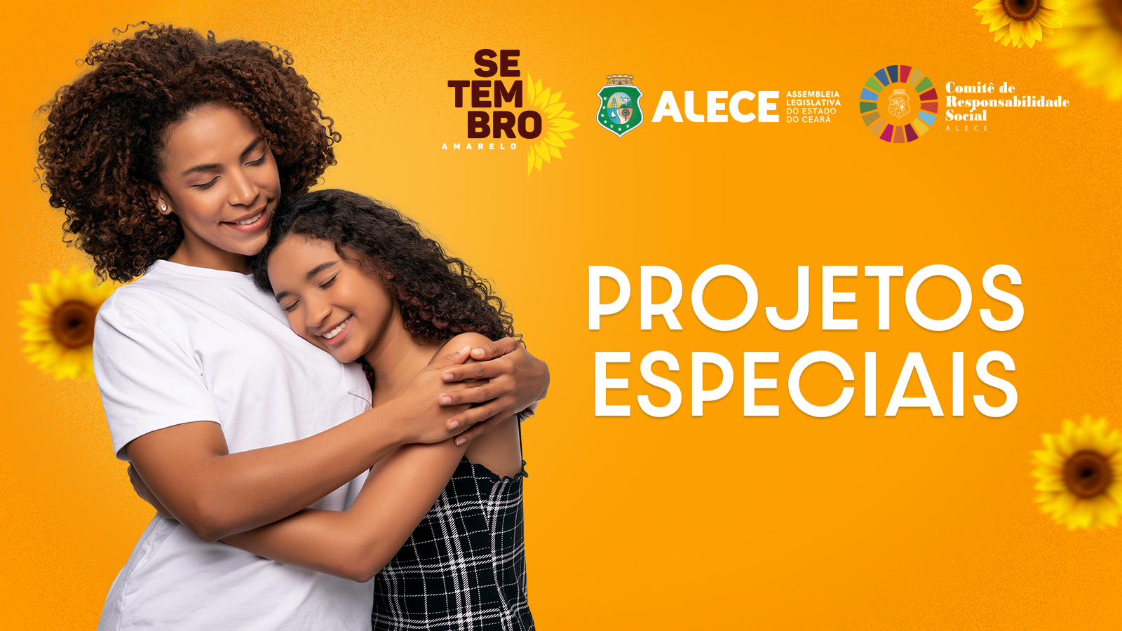 Setembro Amarelo - Veículos de comunicação da Alece lançam especiais sobre saúde mental