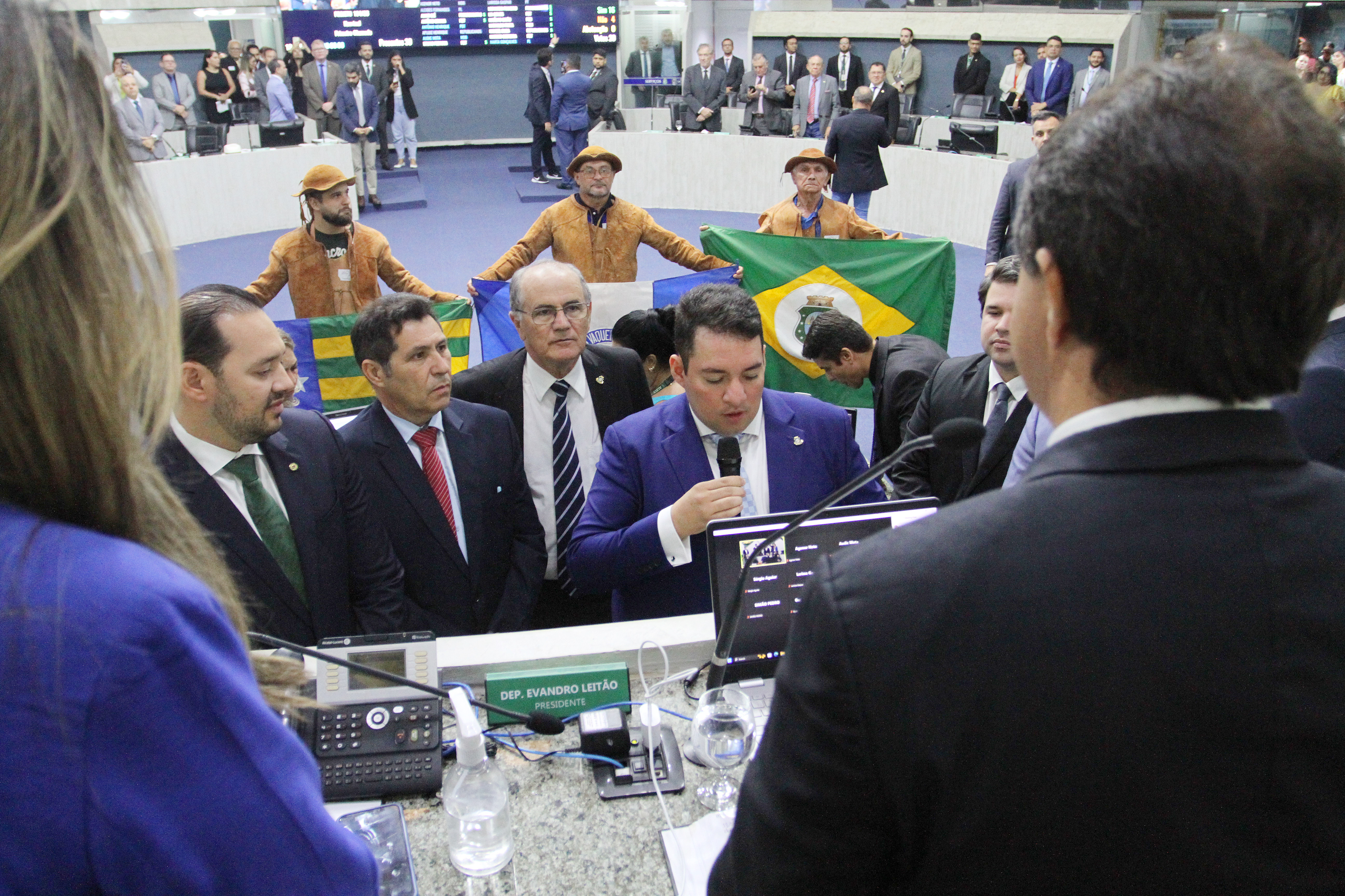 Posse do Deputado Felipe Aguiar (MDB)