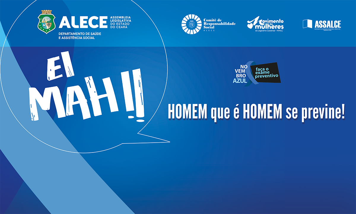 Alece lança campanha Novembro Azul de prevenção ao câncer de próstata nesta quinta