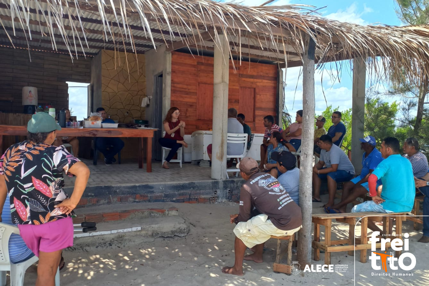 Escritório Frei Tito protocola pedido de uso sustentável para comunidade de pescadores