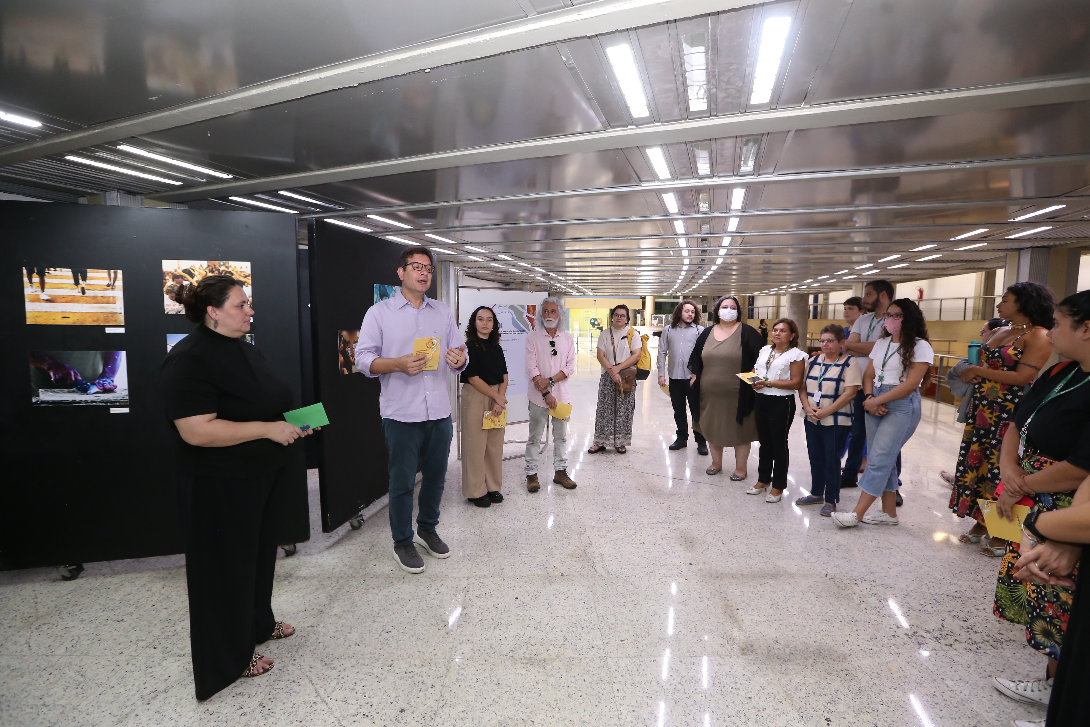 Alece abre exposição sobre 75 anos da Declaração Universal dos Direitos Humanos