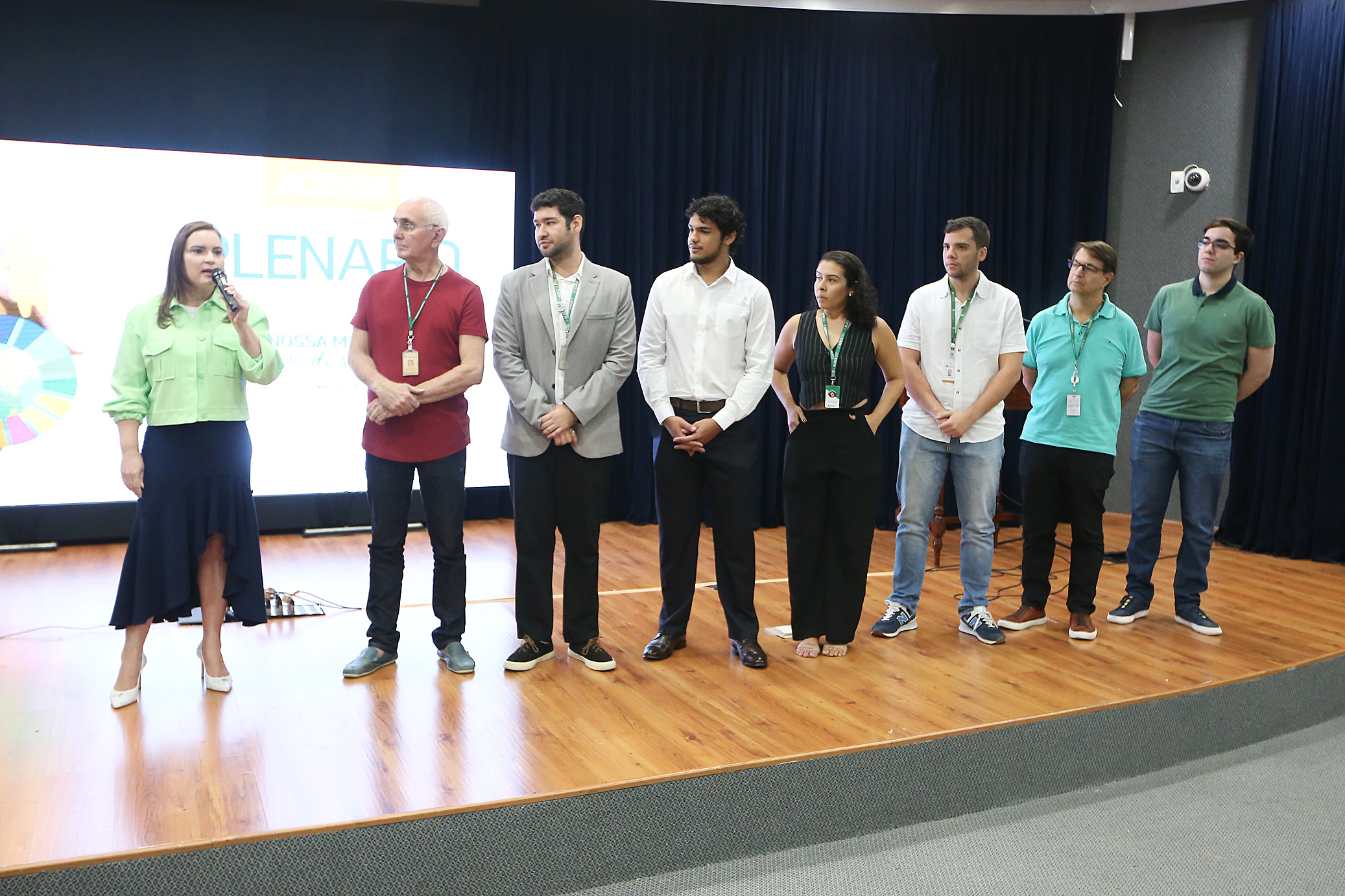 Encontro Melhores Práticas Lixo Zero Brasil, no auditório Murilo Aguiar