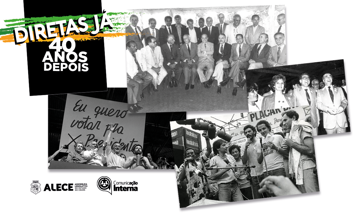 Especial aborda a participação de lideranças cearenses nas Diretas Já