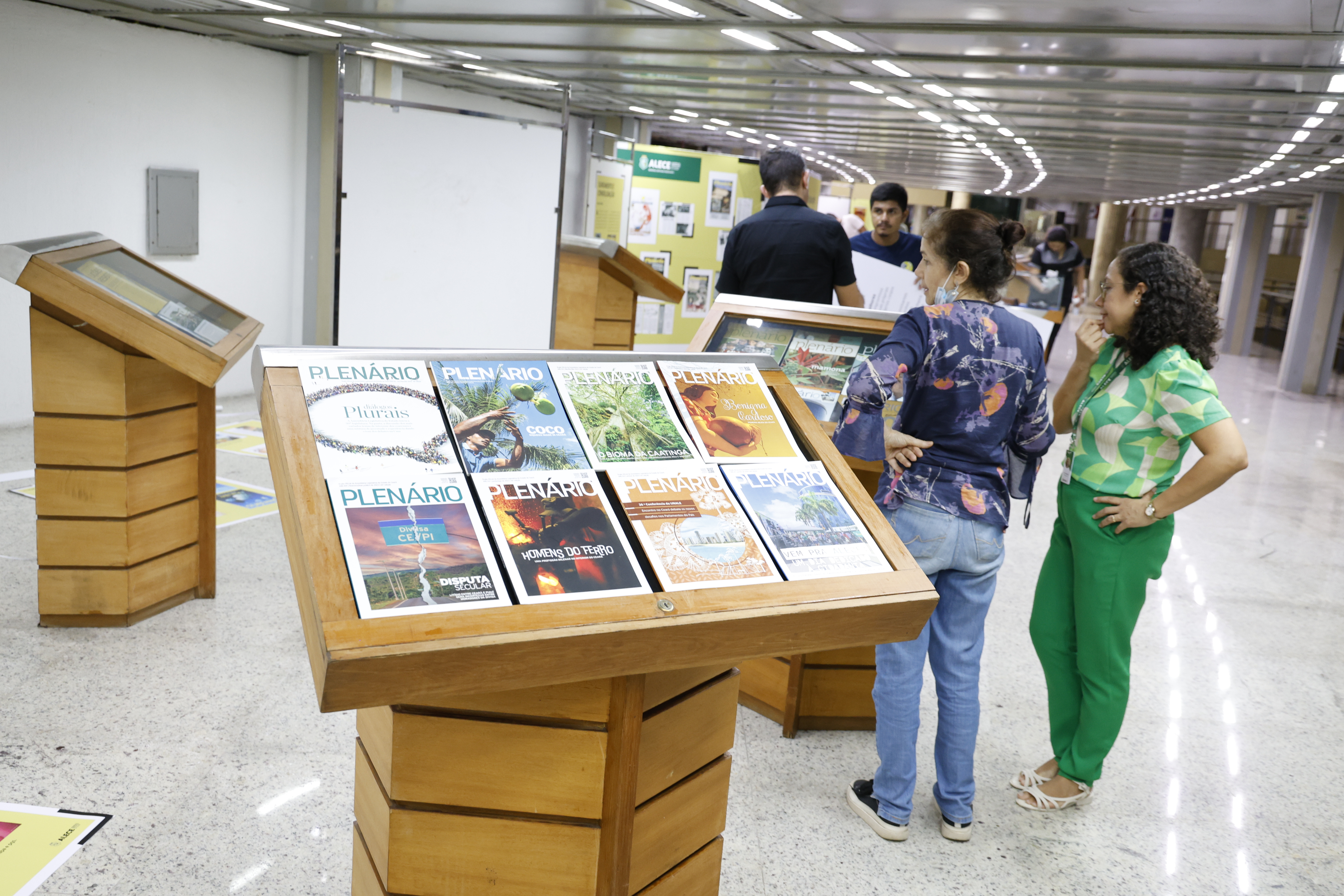 Exposição no Memorial da Alece conta história dos 28 anos da Revista Plenário