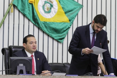 Abertura dos trabalhos da sessão plenária desta quarta-feira