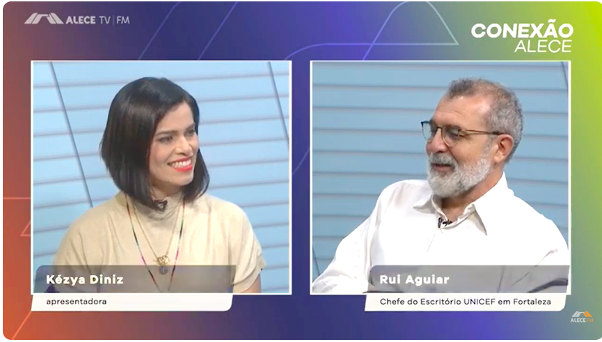 Conexão Assembleia recebe o chefe do Escritório do Unicef em Fortaleza, Rui Aguiar