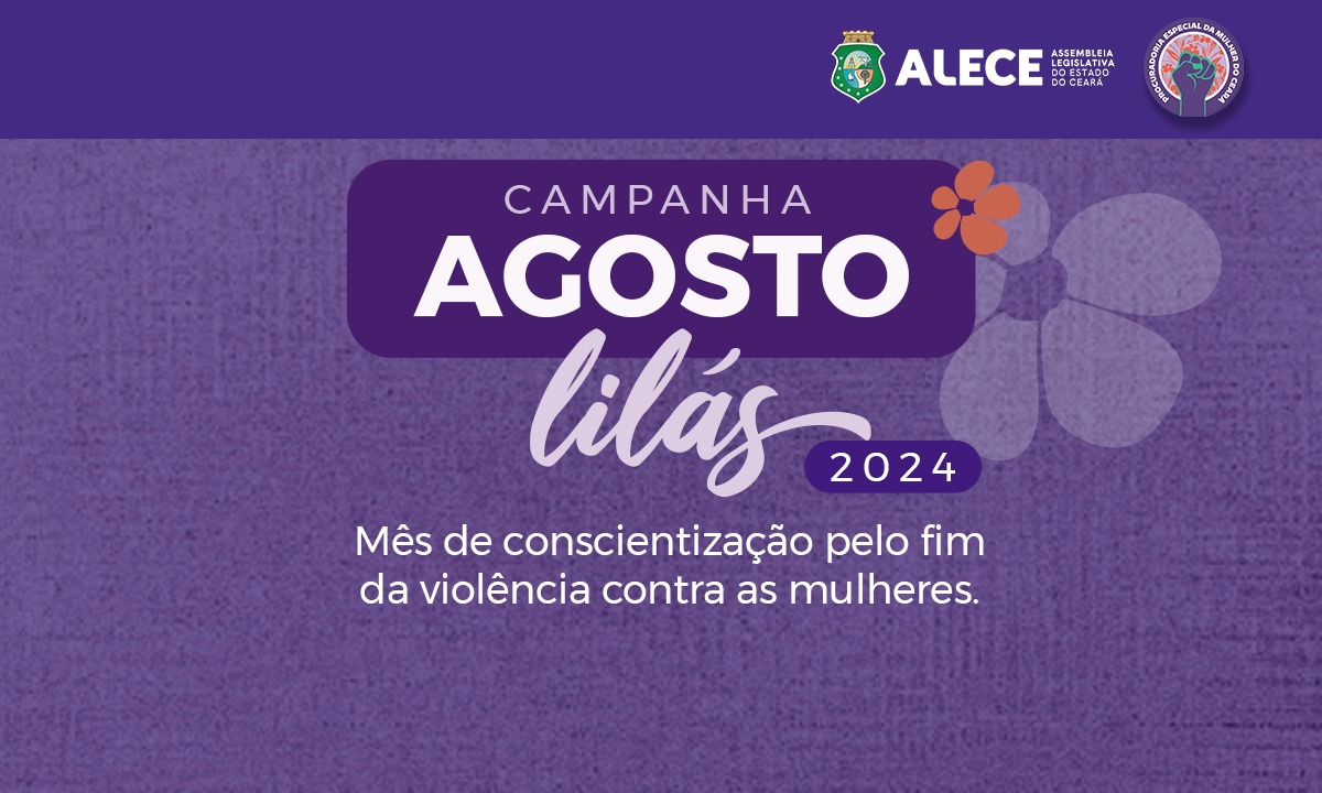Alece realiza palestras em Fortaleza e no Interior em mais uma semana do Agosto Lilás