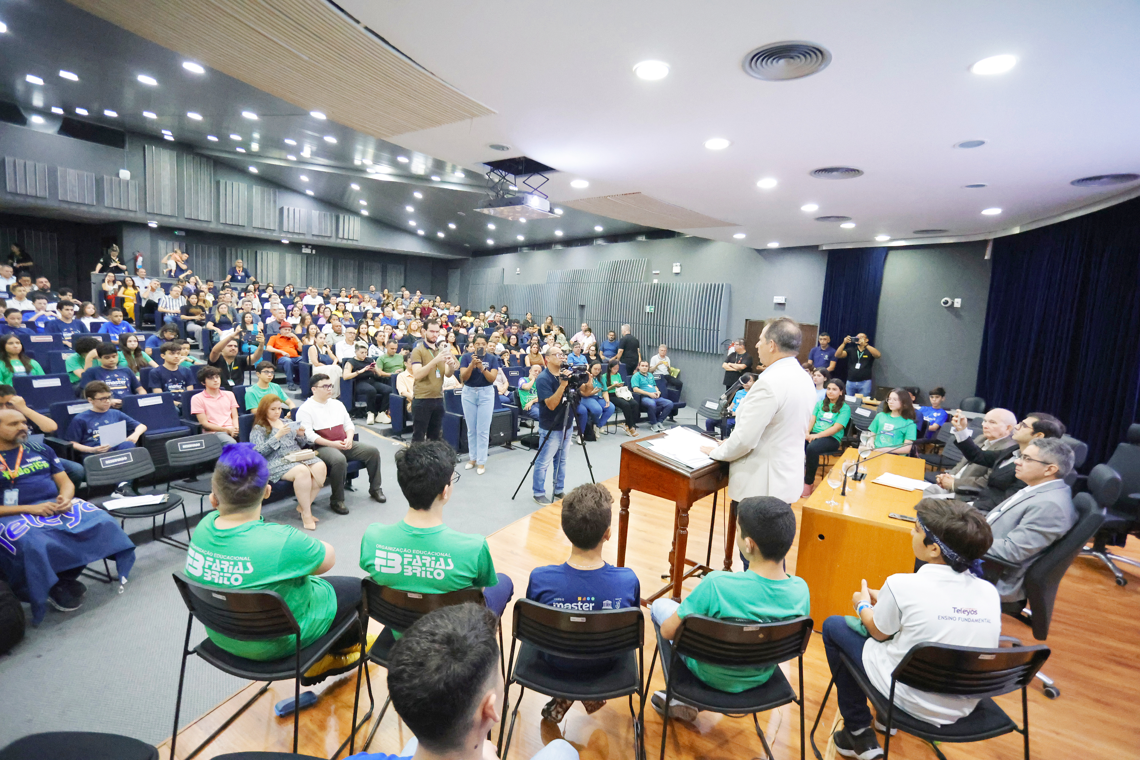 Cerimônia de premiação  dos estudantes vencedores da Olimpíada Brasileira de Física (OBF) 2023