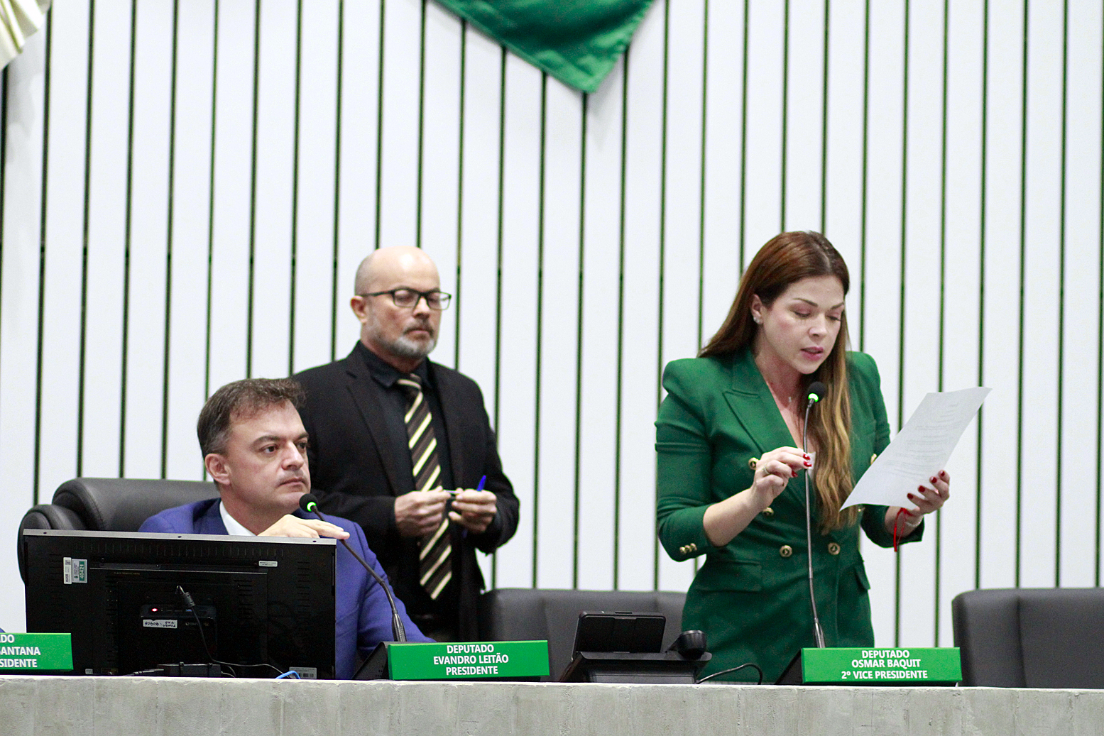 Leitura do expediente da sessão legislativa desta quinta-feira