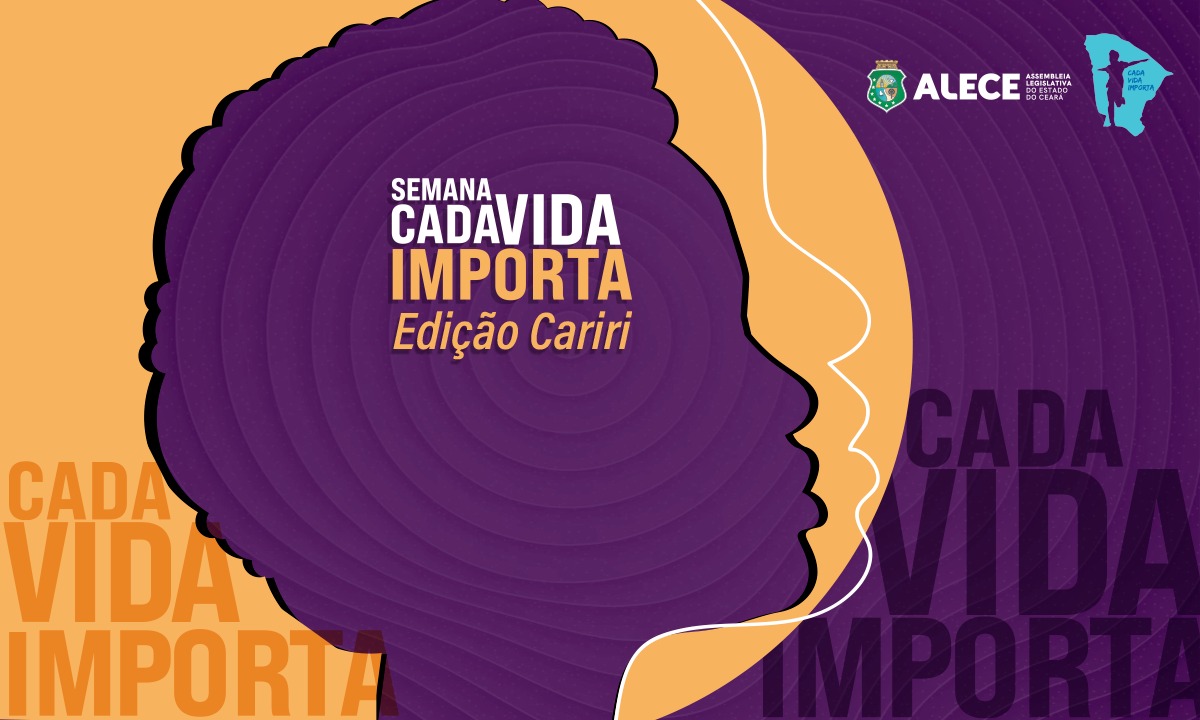 Semana Cada Vida Importa realiza atividades no Cariri nesta terça-feira