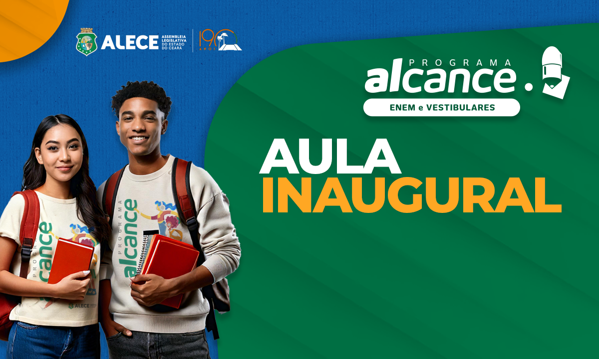 Alcance Enem inicia nova edição com aula inaugural e atividades do Mês da Mulher na Alece