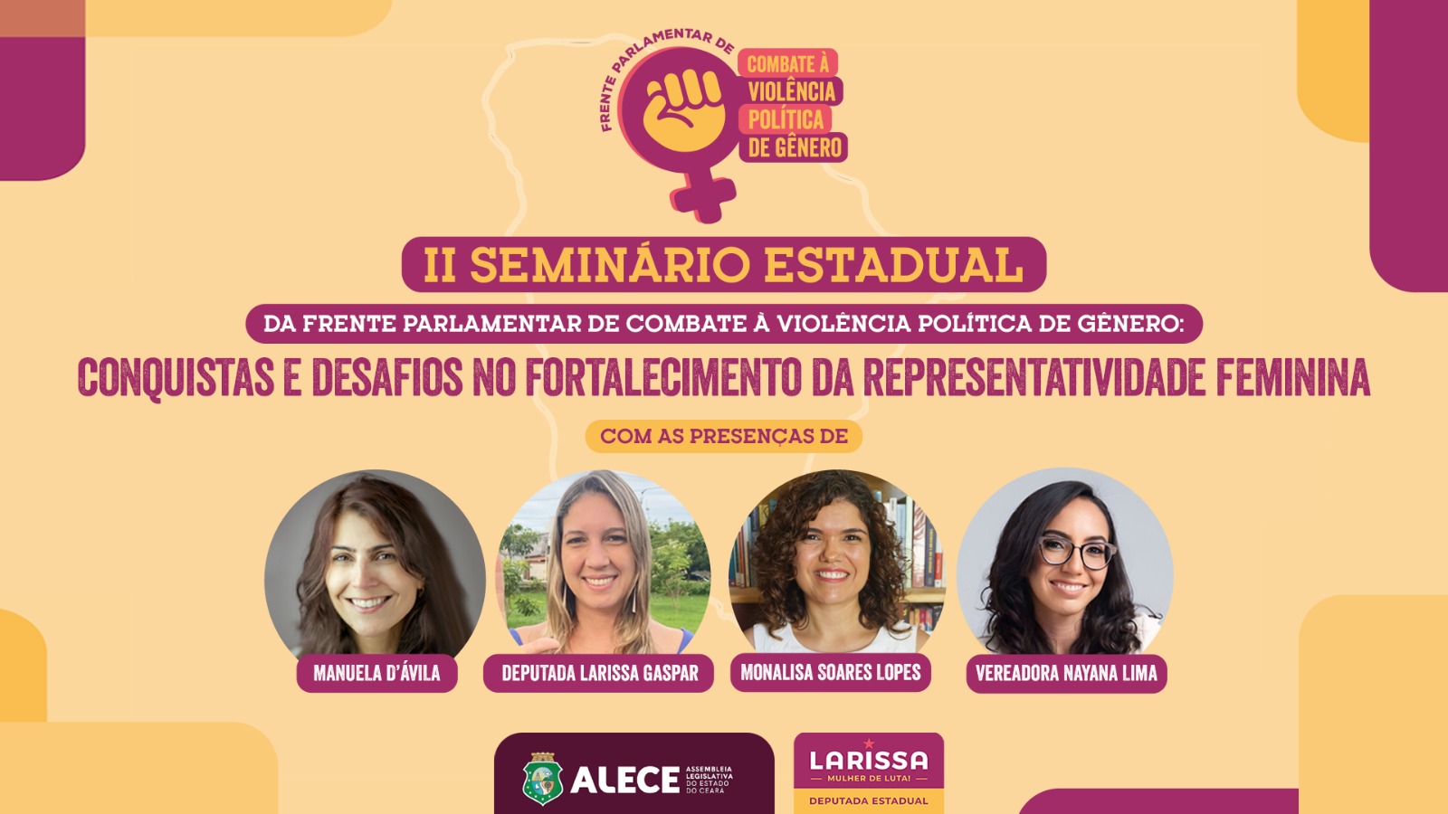 Alece realiza seminário sobre as conquistas e os desafios da representatividade feminina