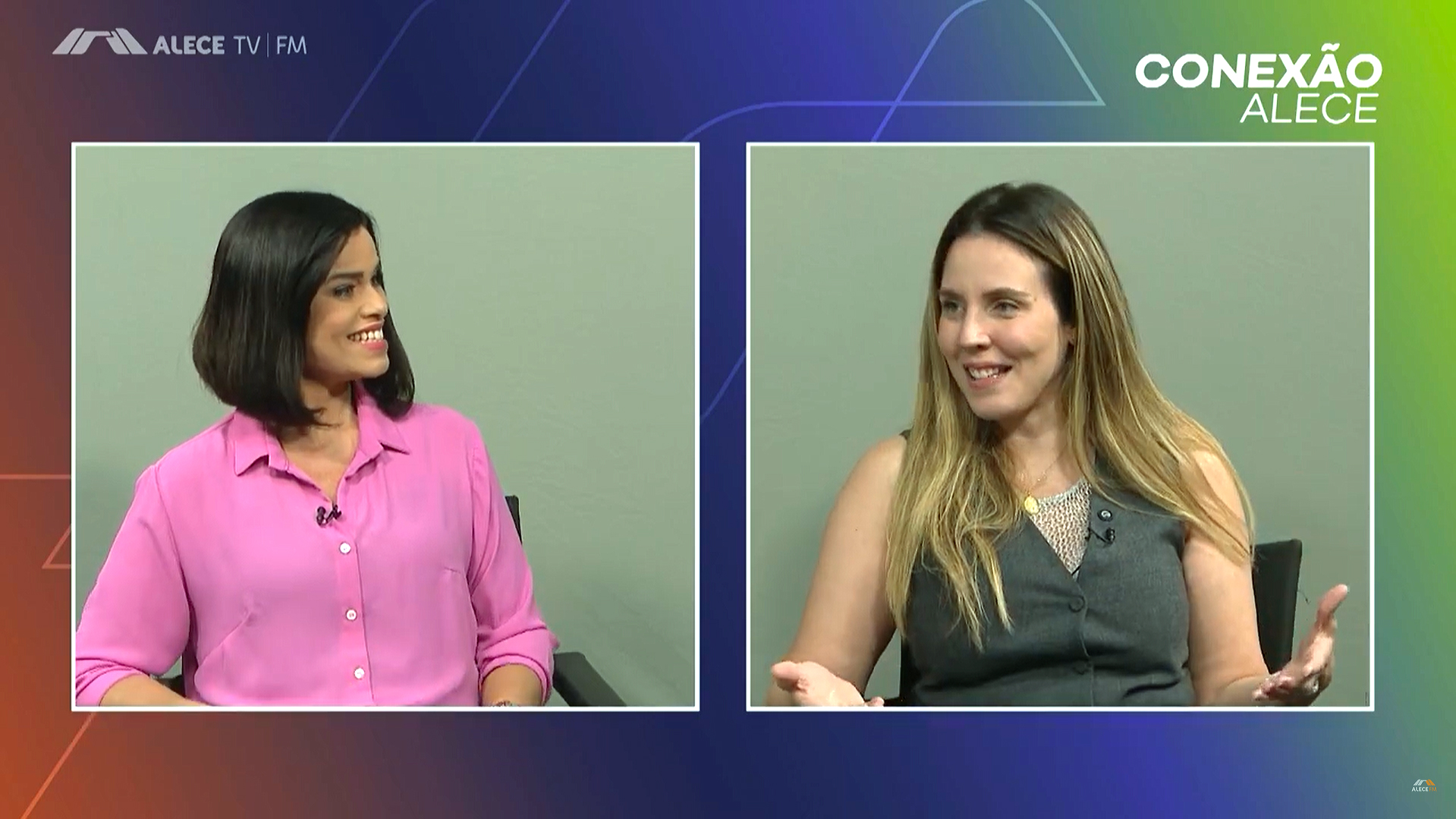 Jornalista Kézya Diniz, entrevista a vice-governadora e secretária da Proteção Social do Estado, Jade Romero