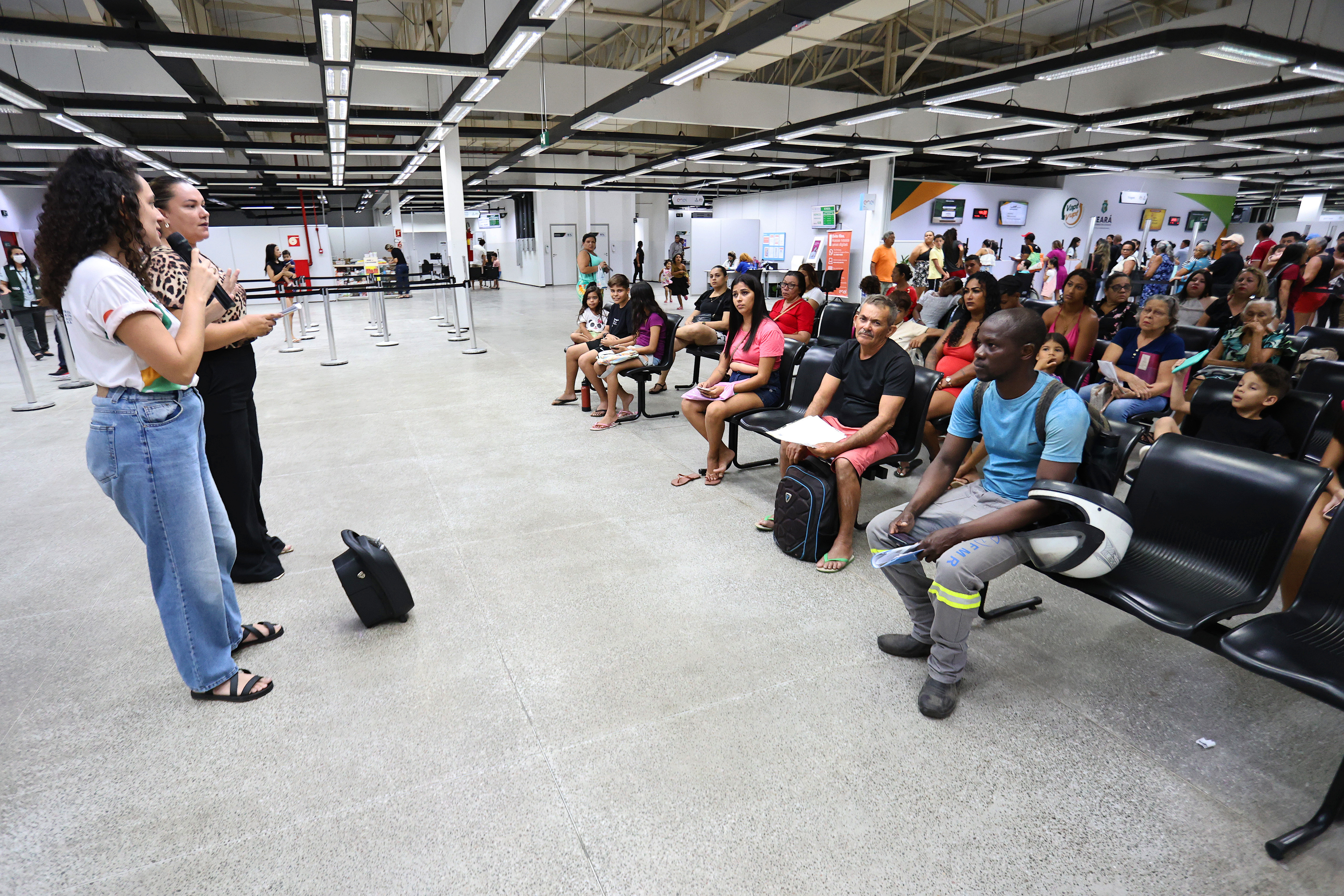 Atividade ocorreu no Vapt Vupt de Messejana